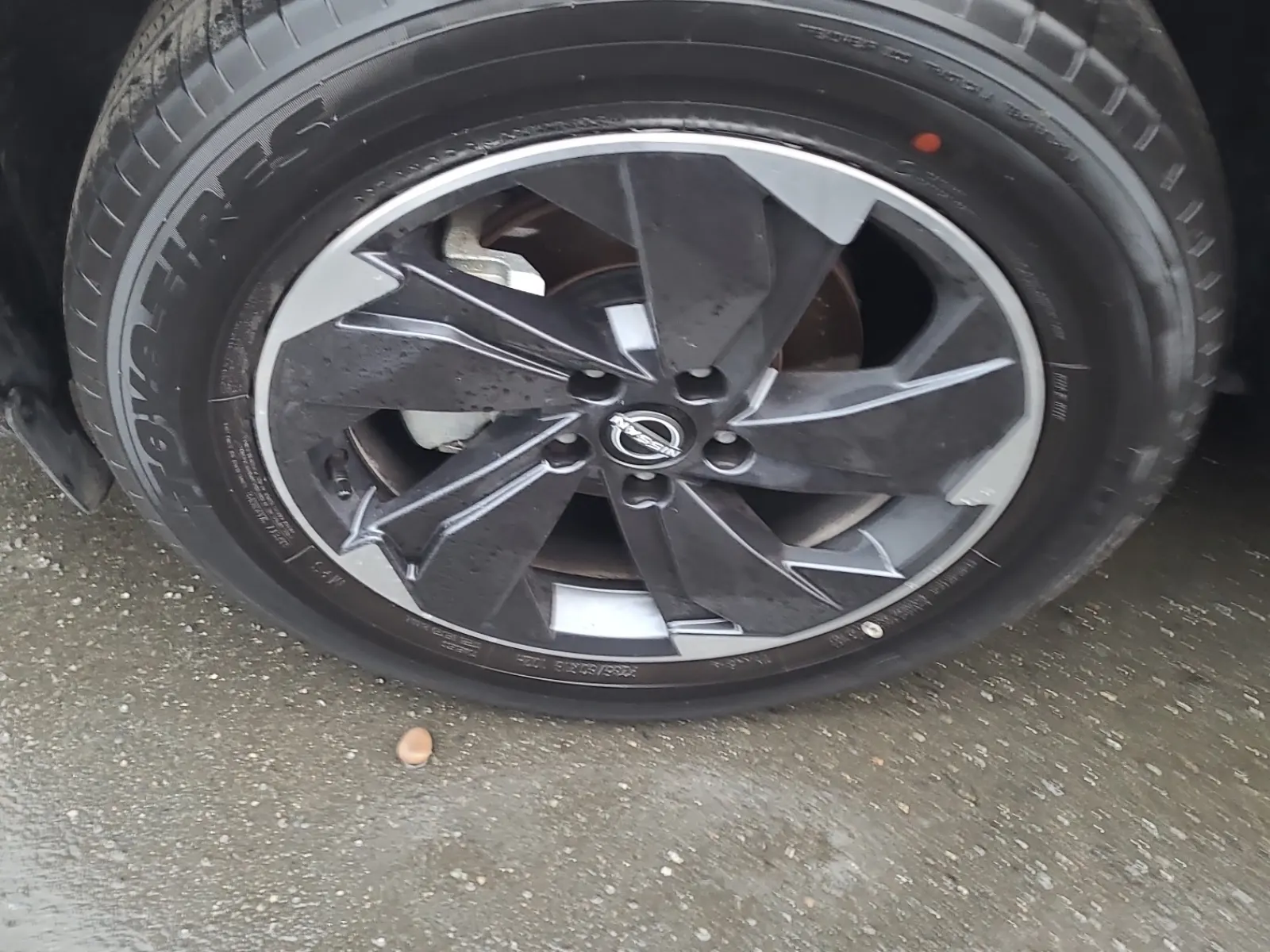 Front driver wheel/tire photo