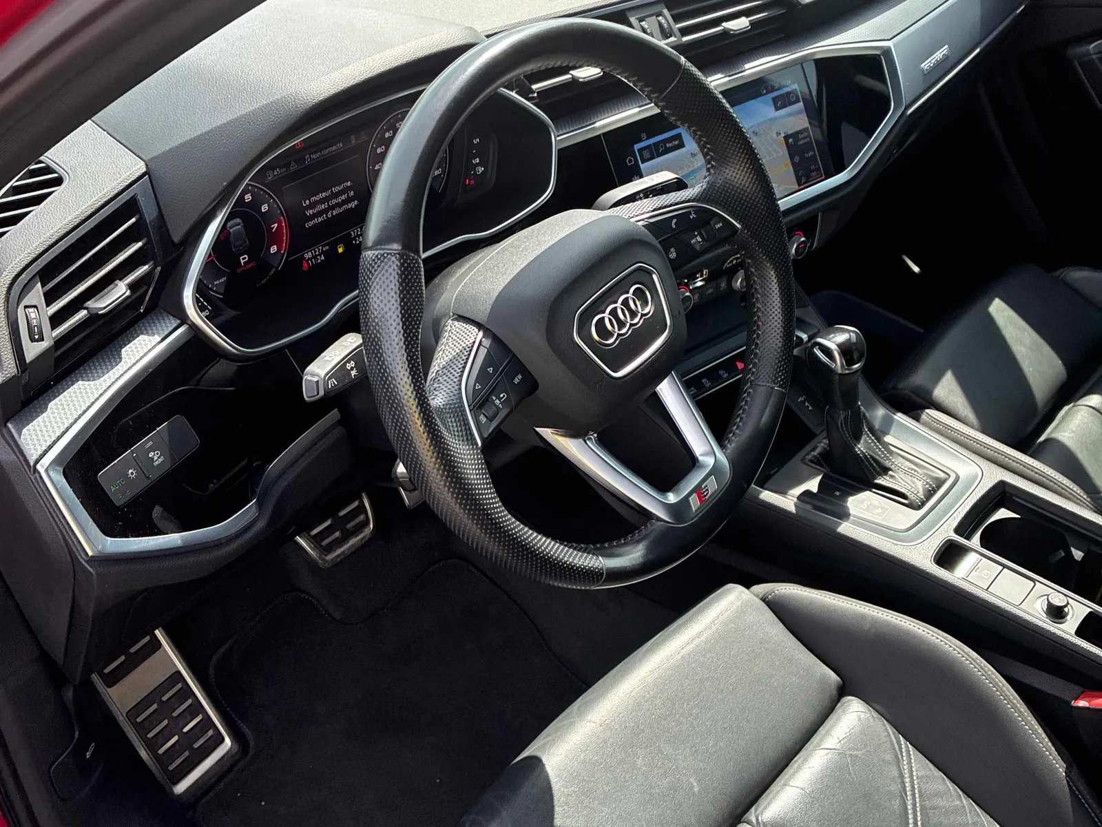 Interior driver side