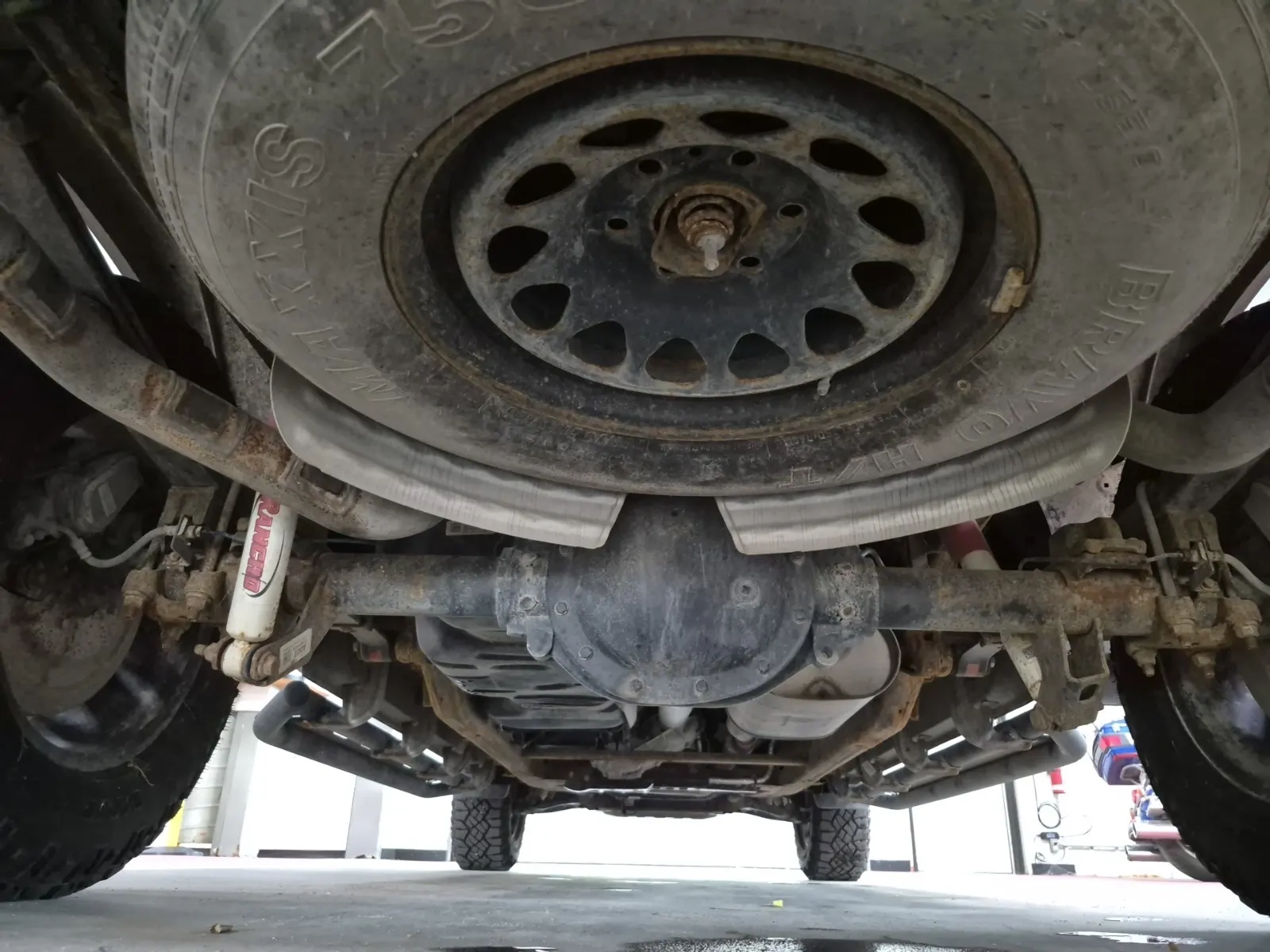 Undercarriage - Rear Photo