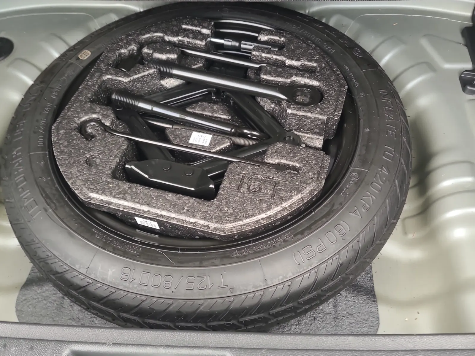 Spare Tire & Wheel Photo