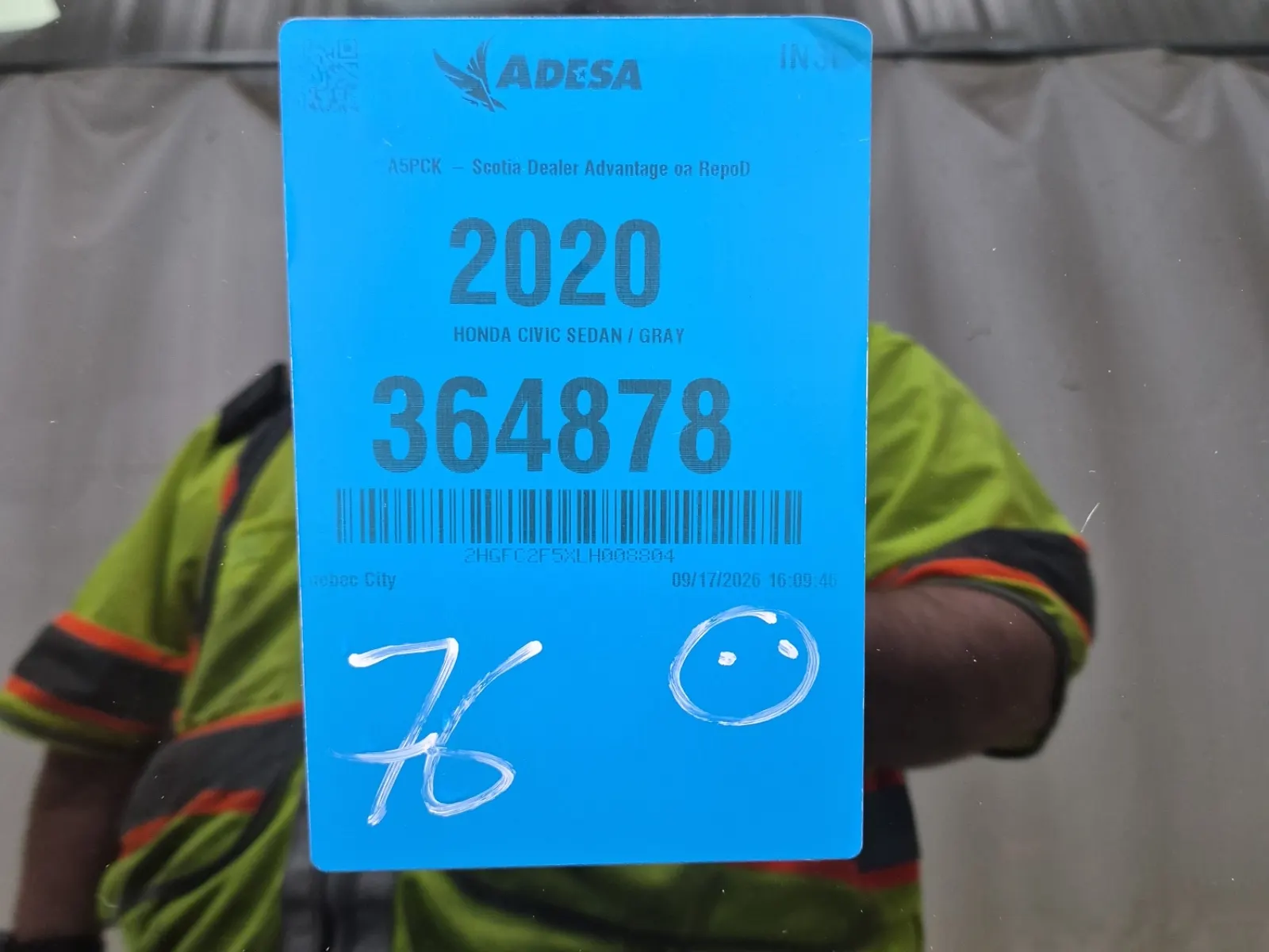 Inventory Label Photo