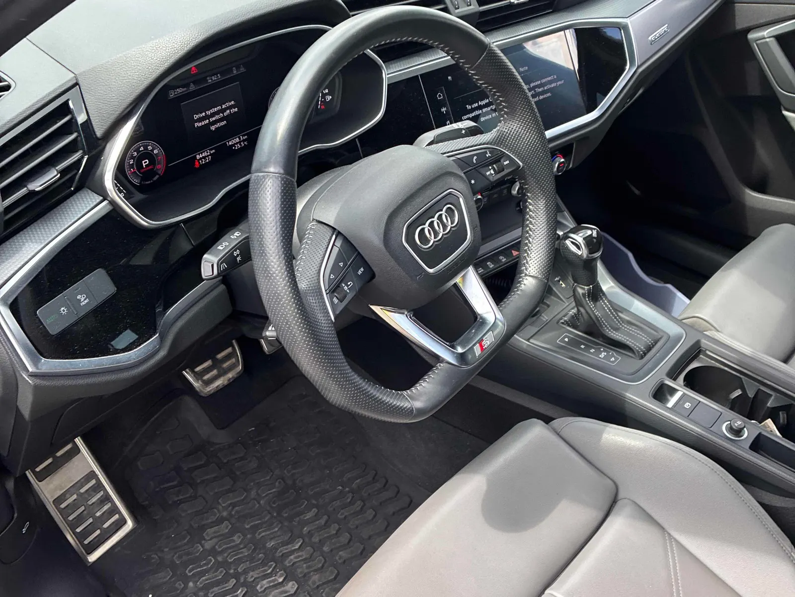 Interior driver side