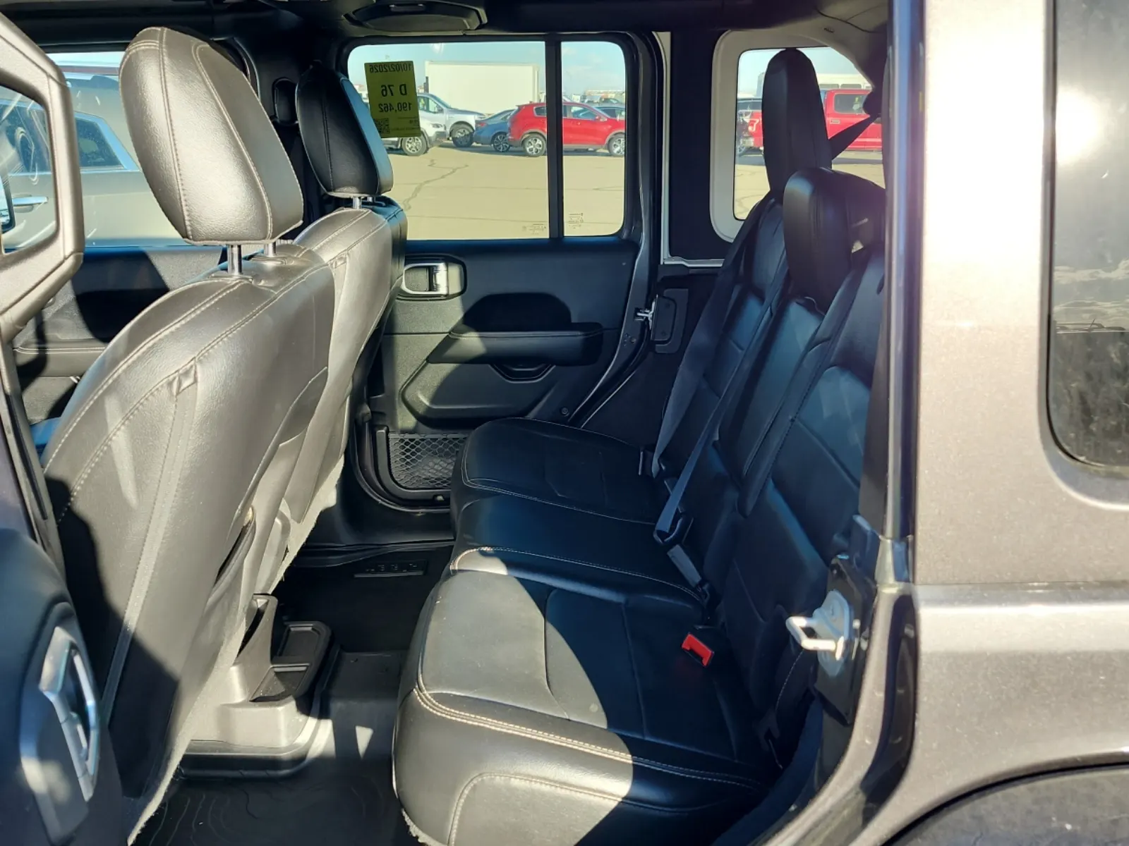Rear Interior Photo