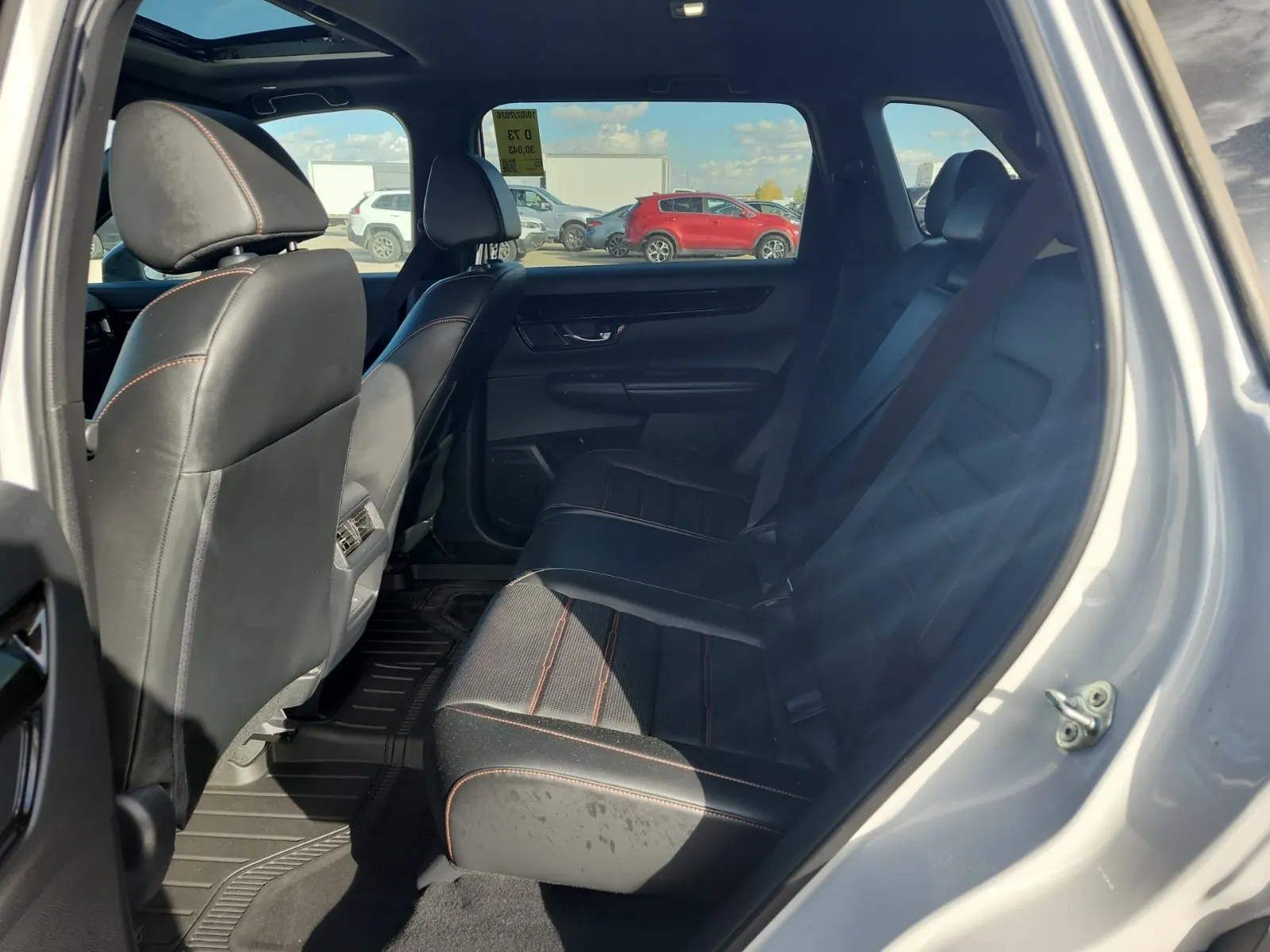 Rear Interior Photo