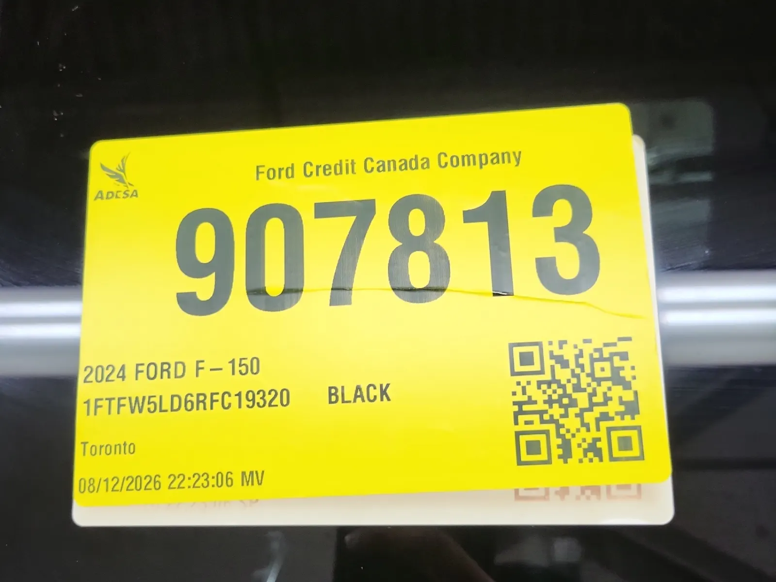 Inventory Label Photo