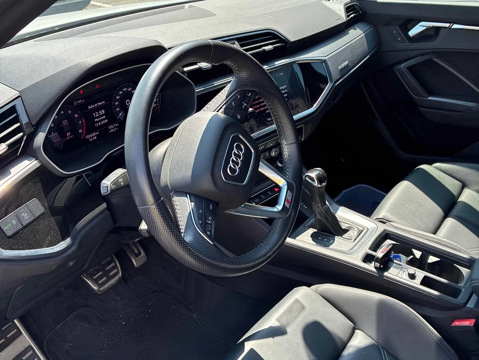 Interior driver side