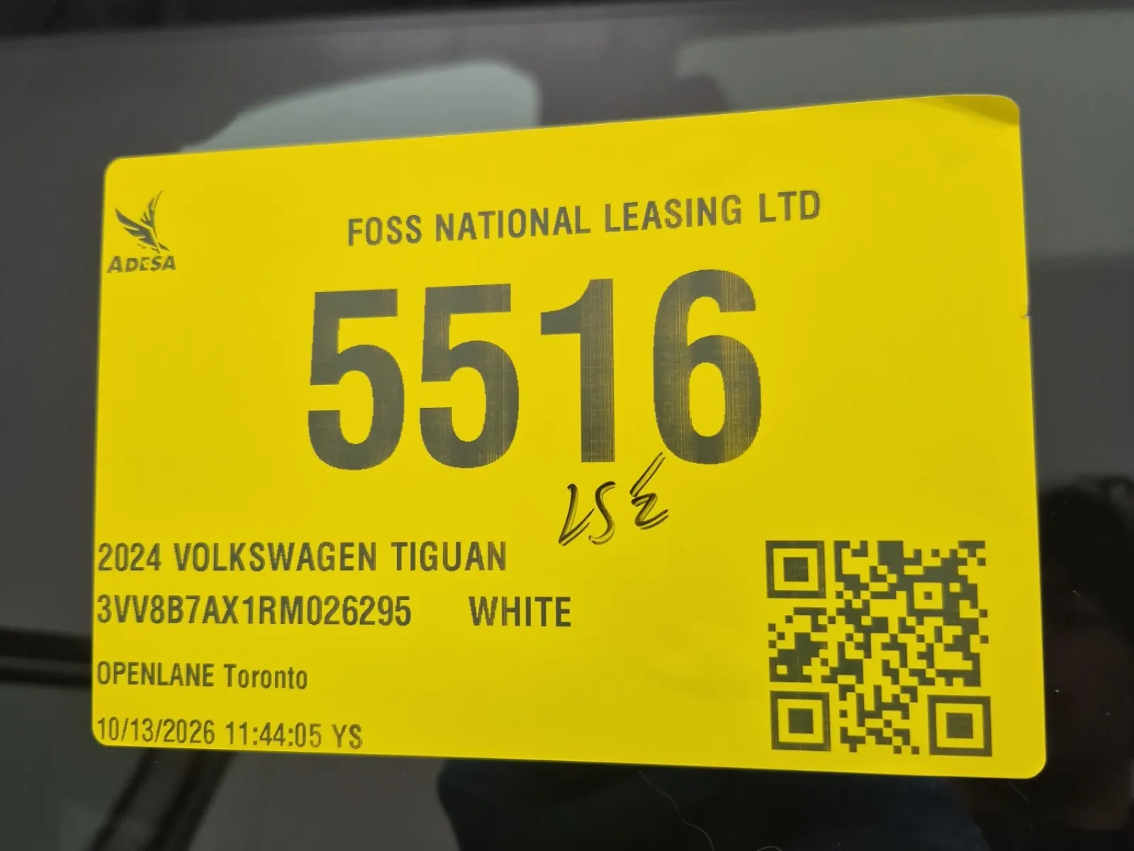 Inventory Label Photo