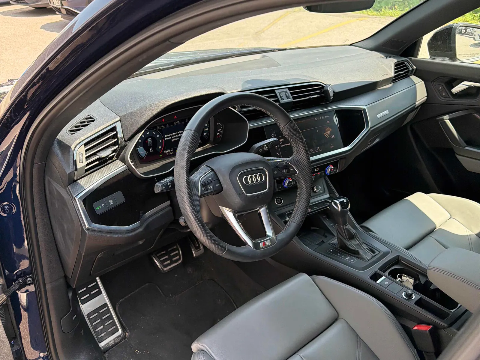 Interior driver side