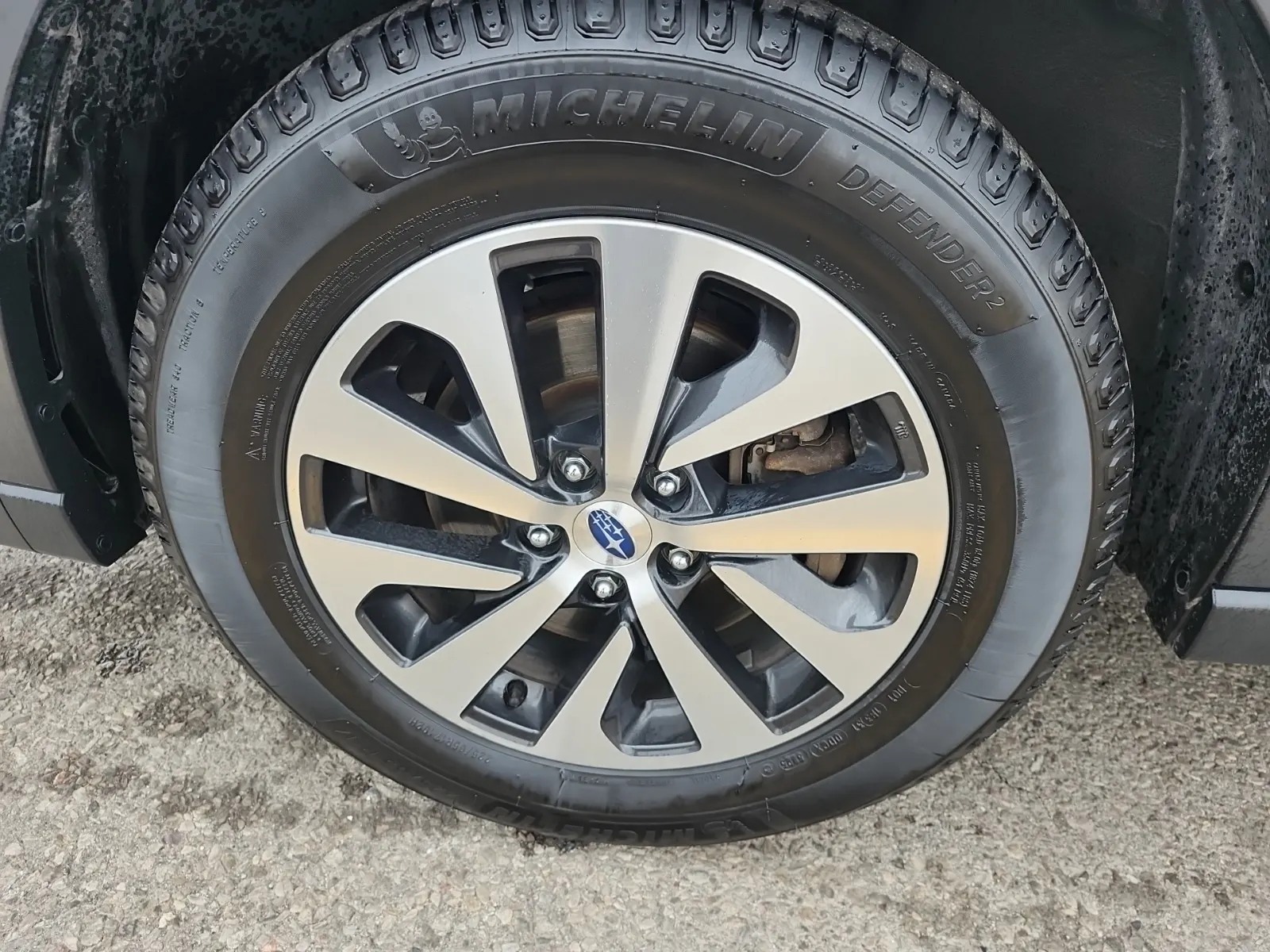 Front driver wheel/tire photo