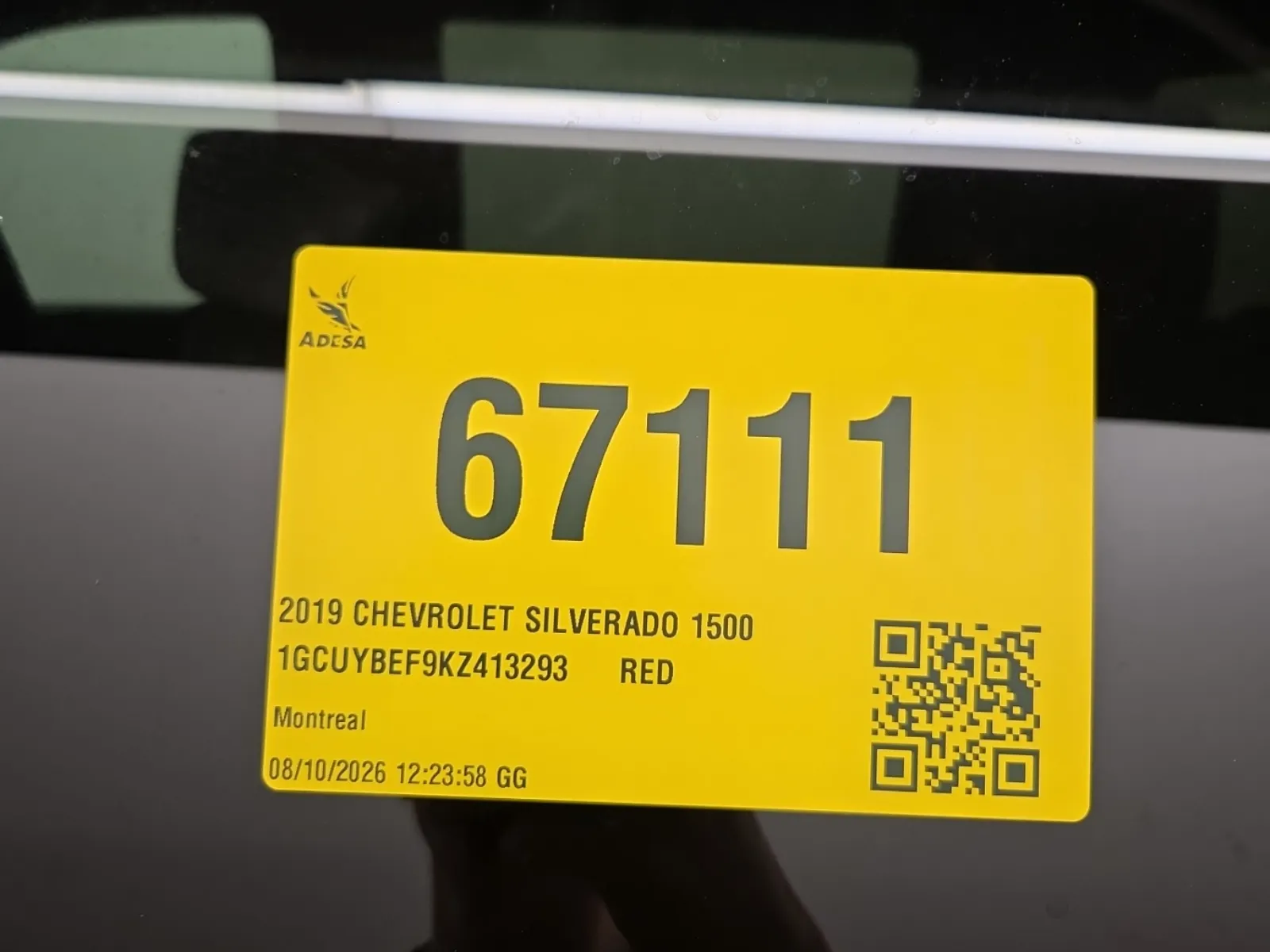 Inventory Label Photo