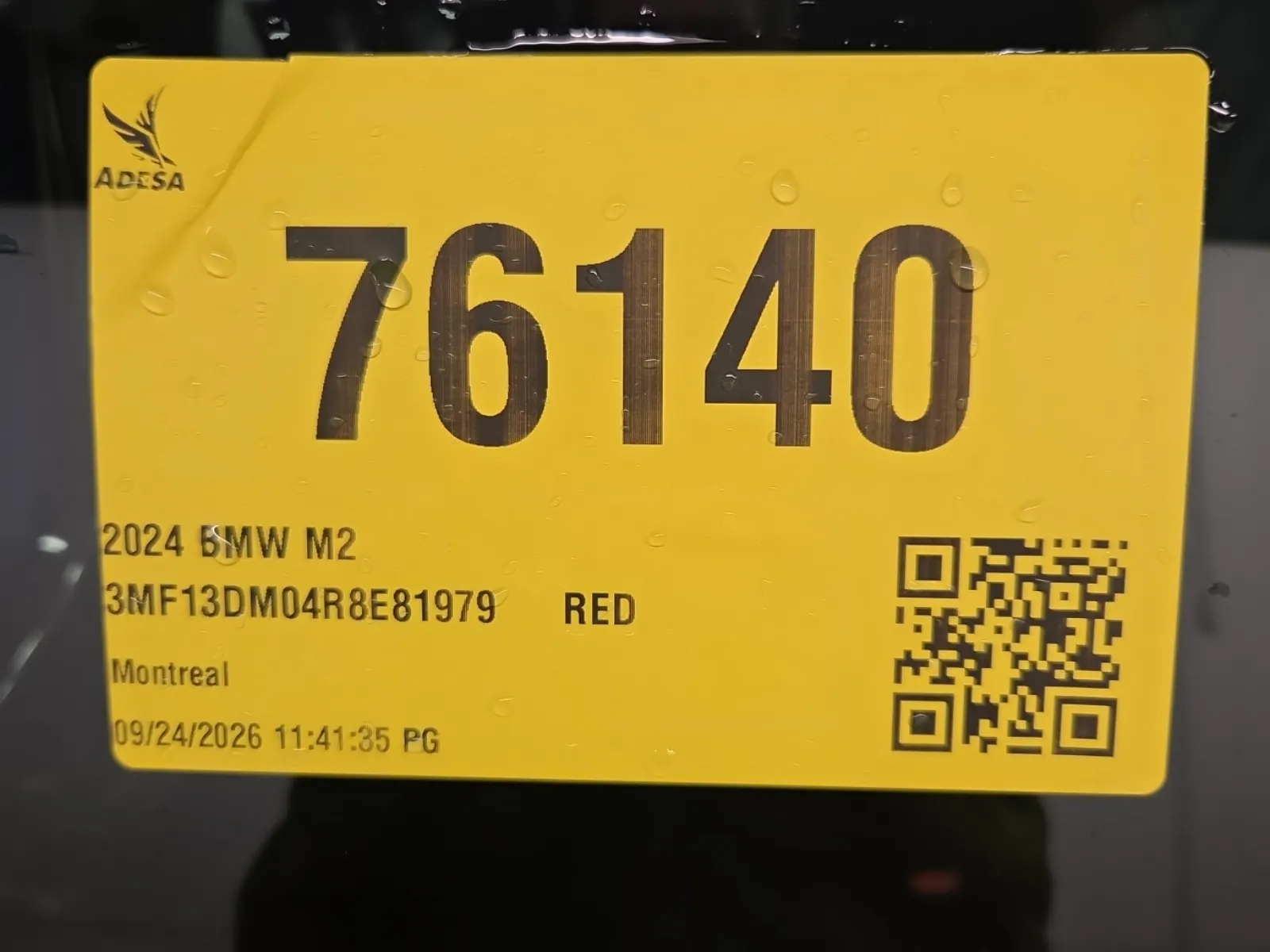Inventory Label Photo