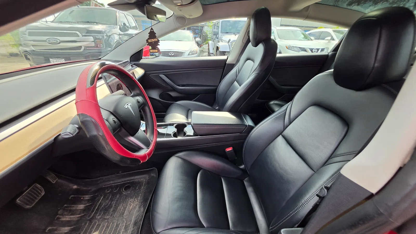 Interior driver side
