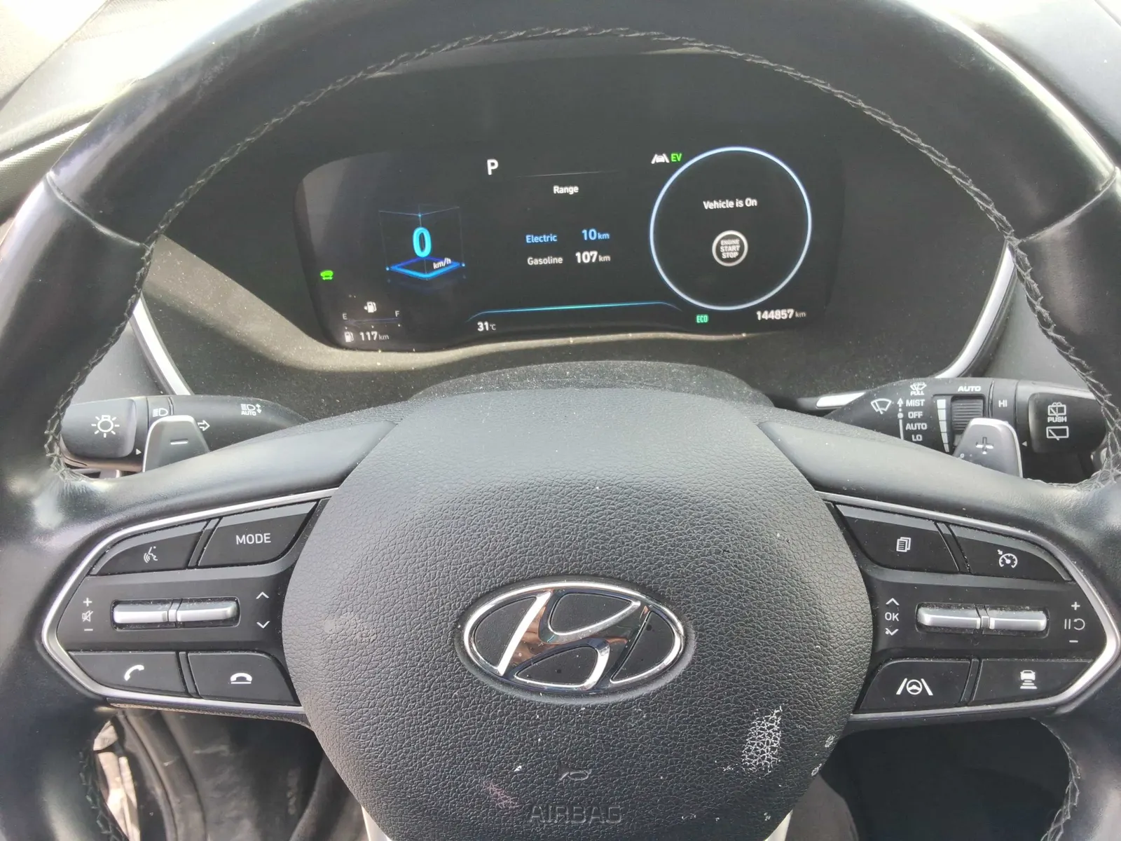 Interior driver side