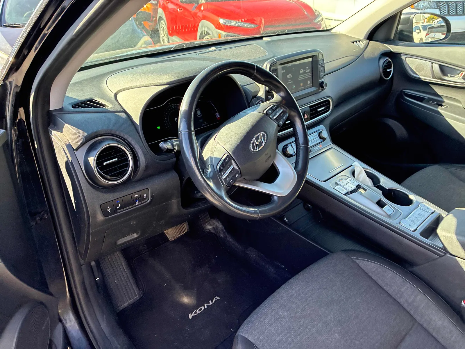 Interior driver side