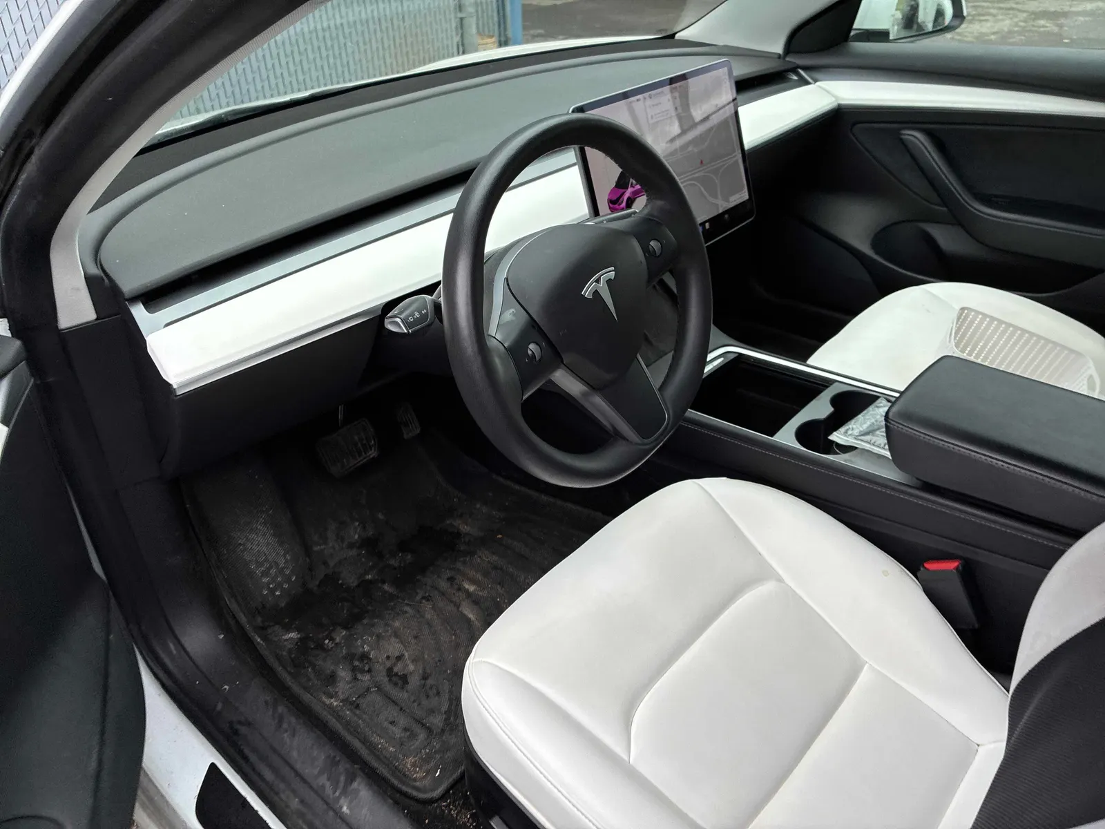 Interior driver side