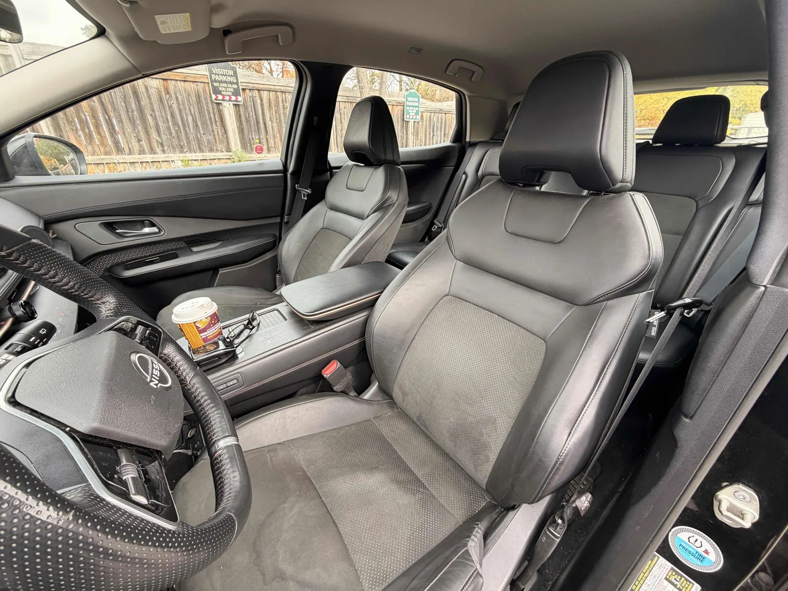 Interior driver side