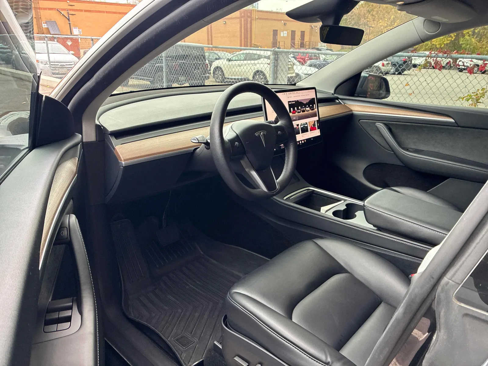 Interior driver side