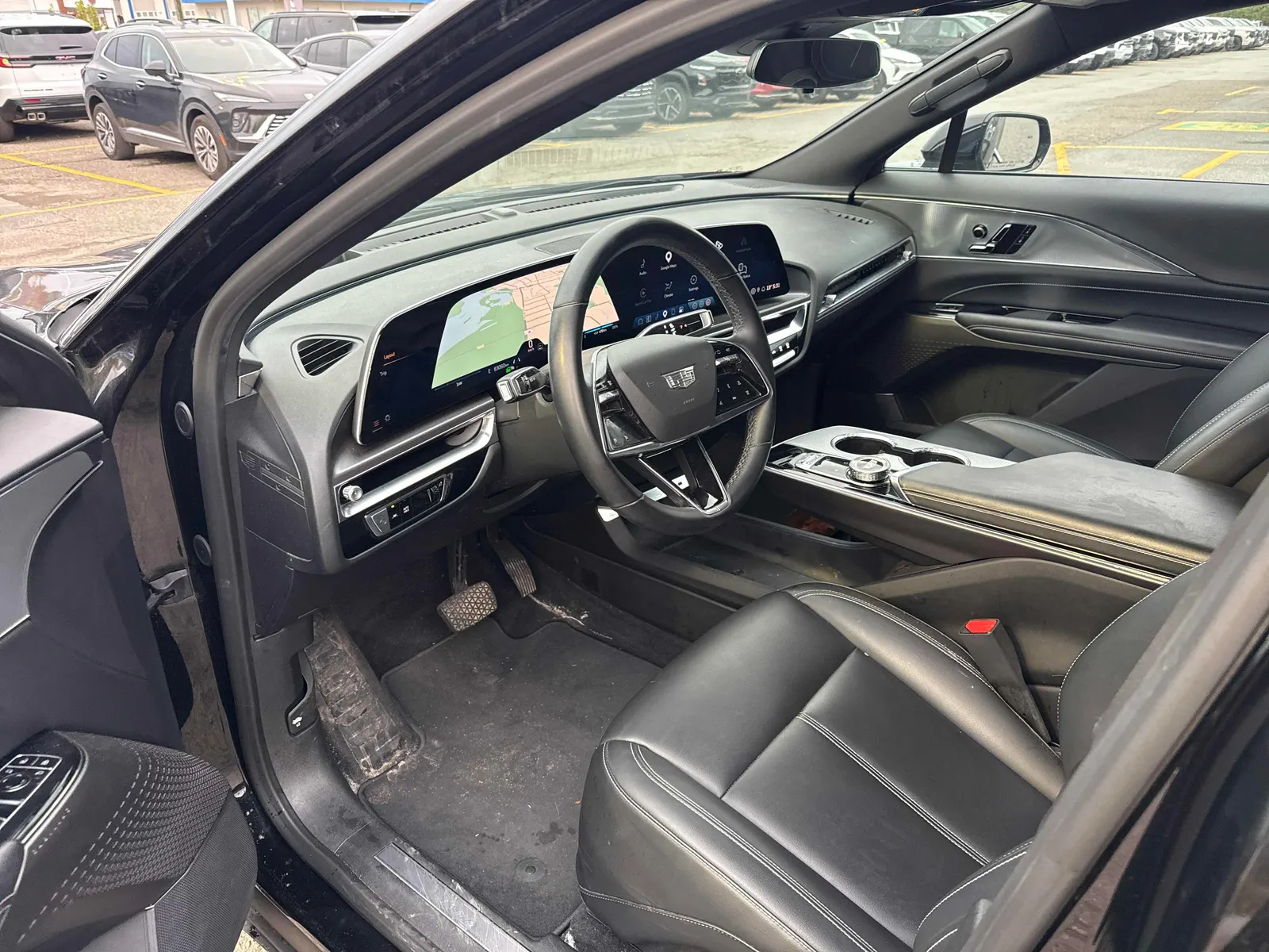 Interior driver side