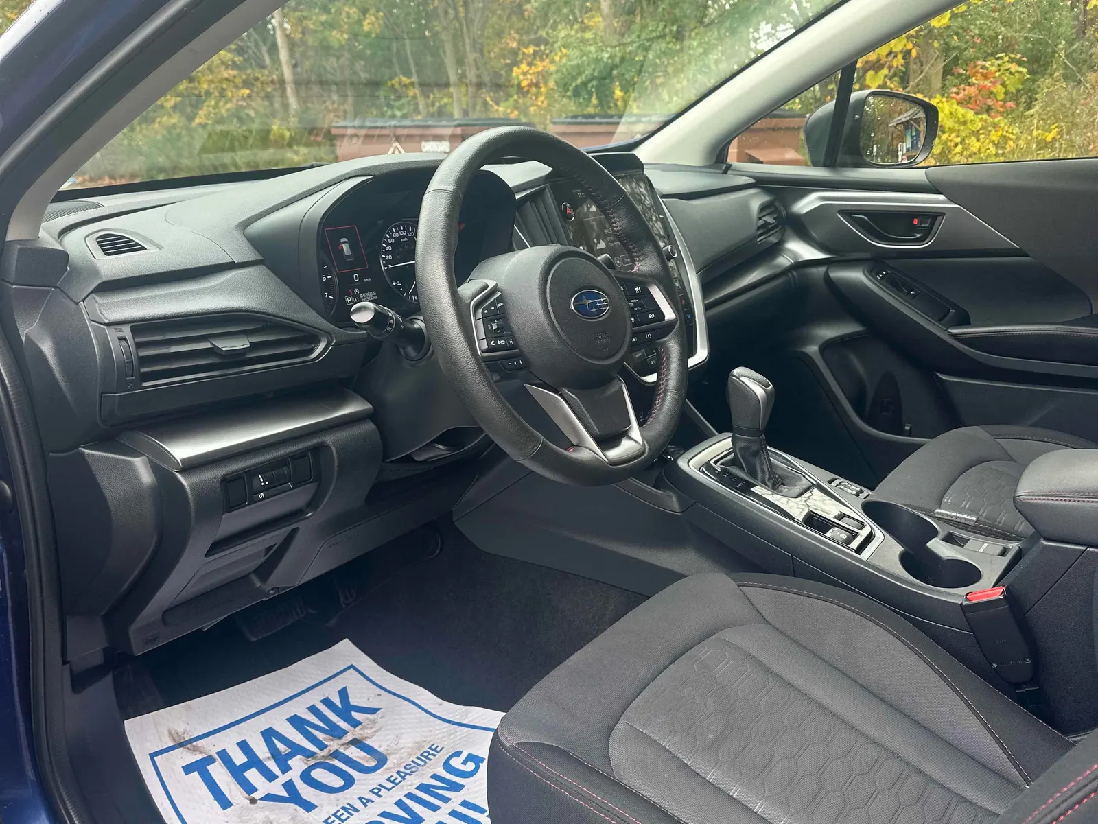 Interior driver side
