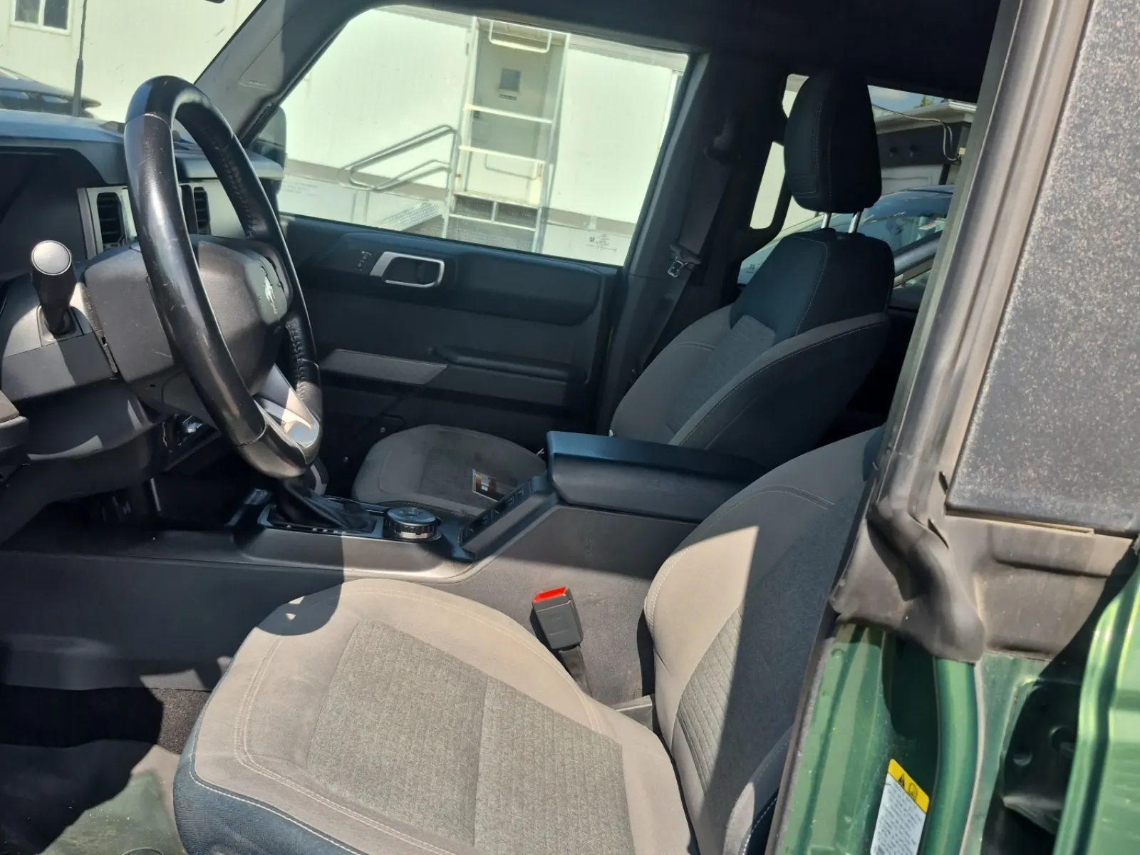 Interior driver side