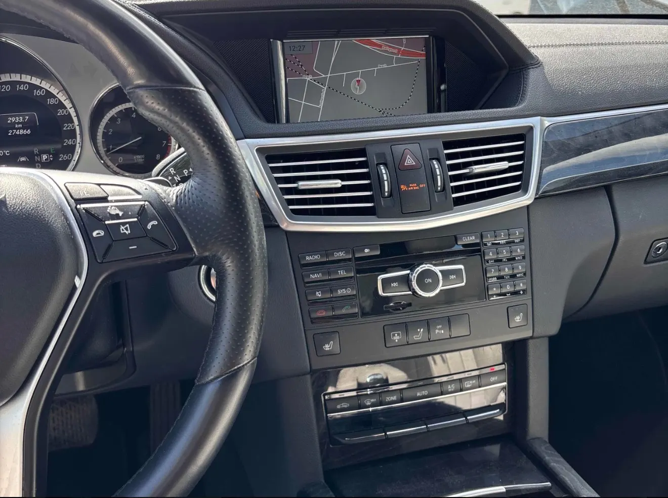 Interior driver side