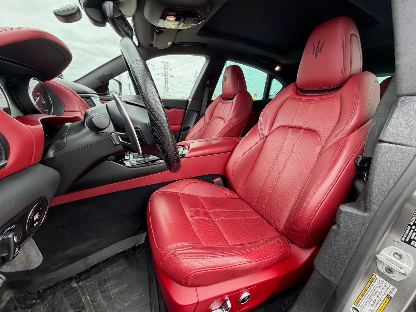 Interior driver side