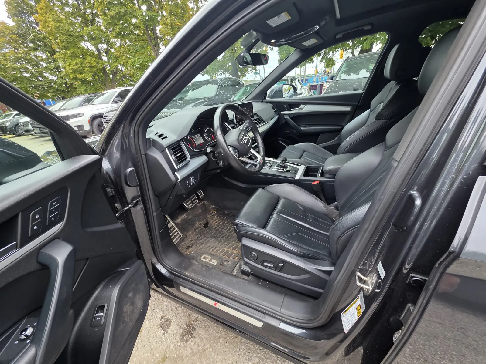 Interior driver side