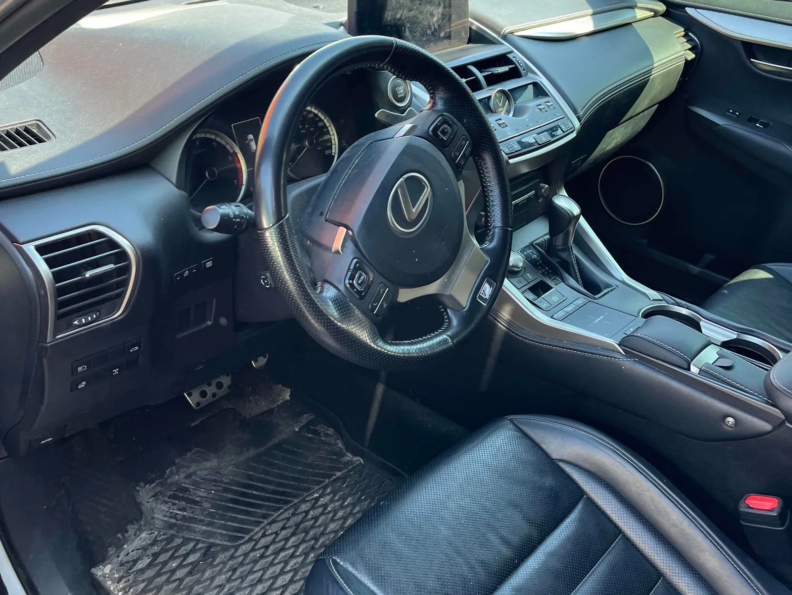 Interior driver side