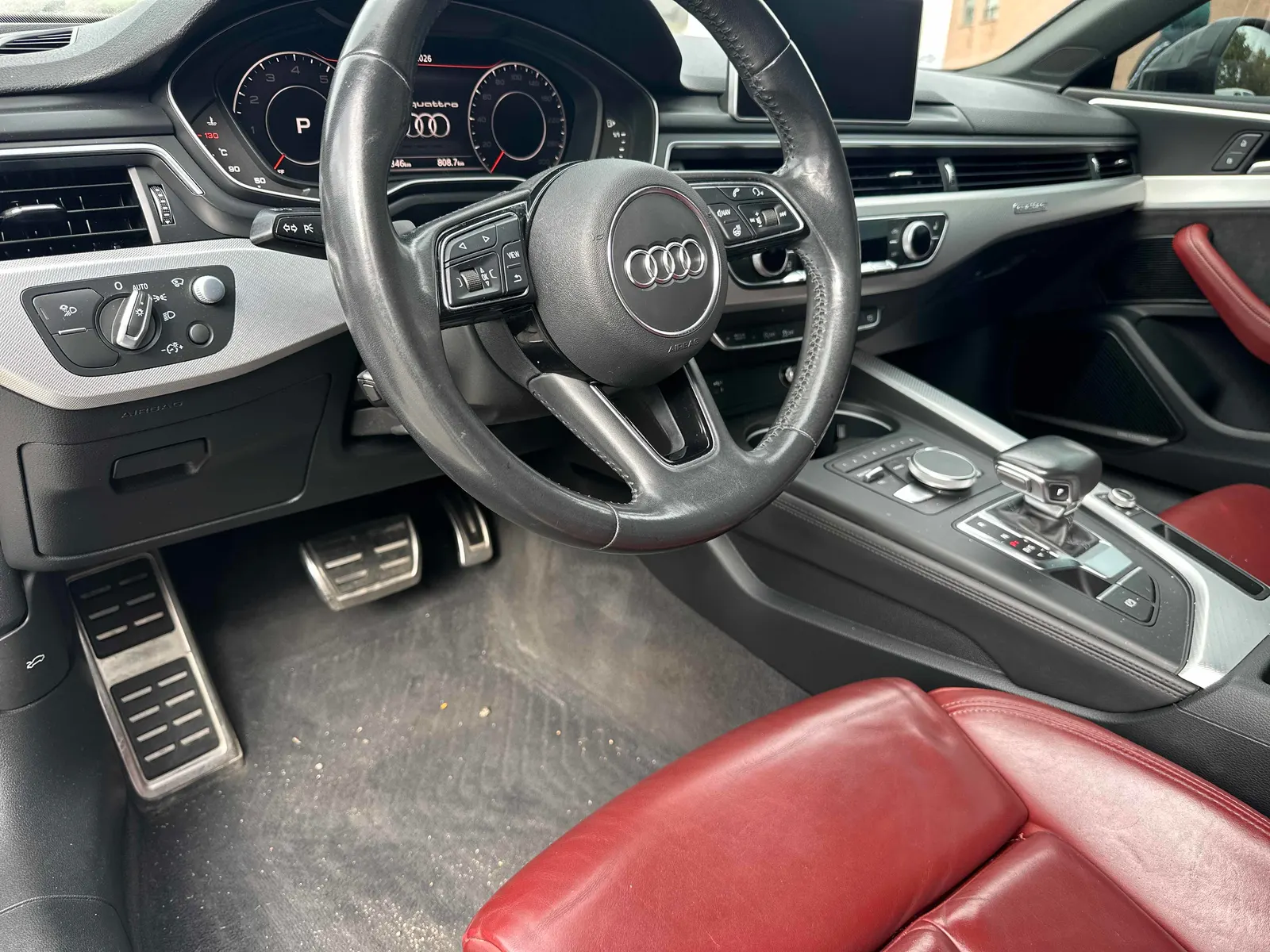 Interior driver side