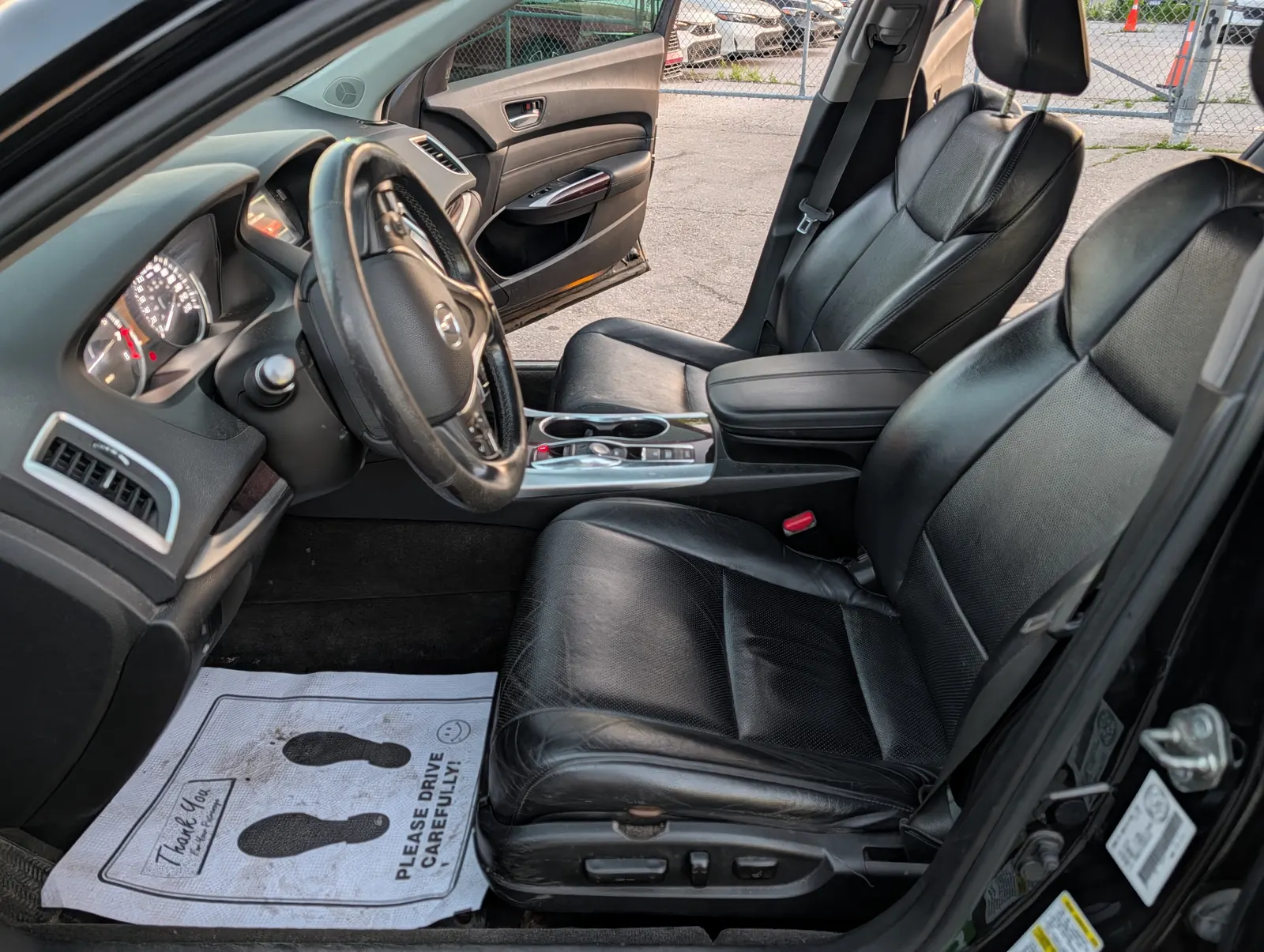 Interior driver side