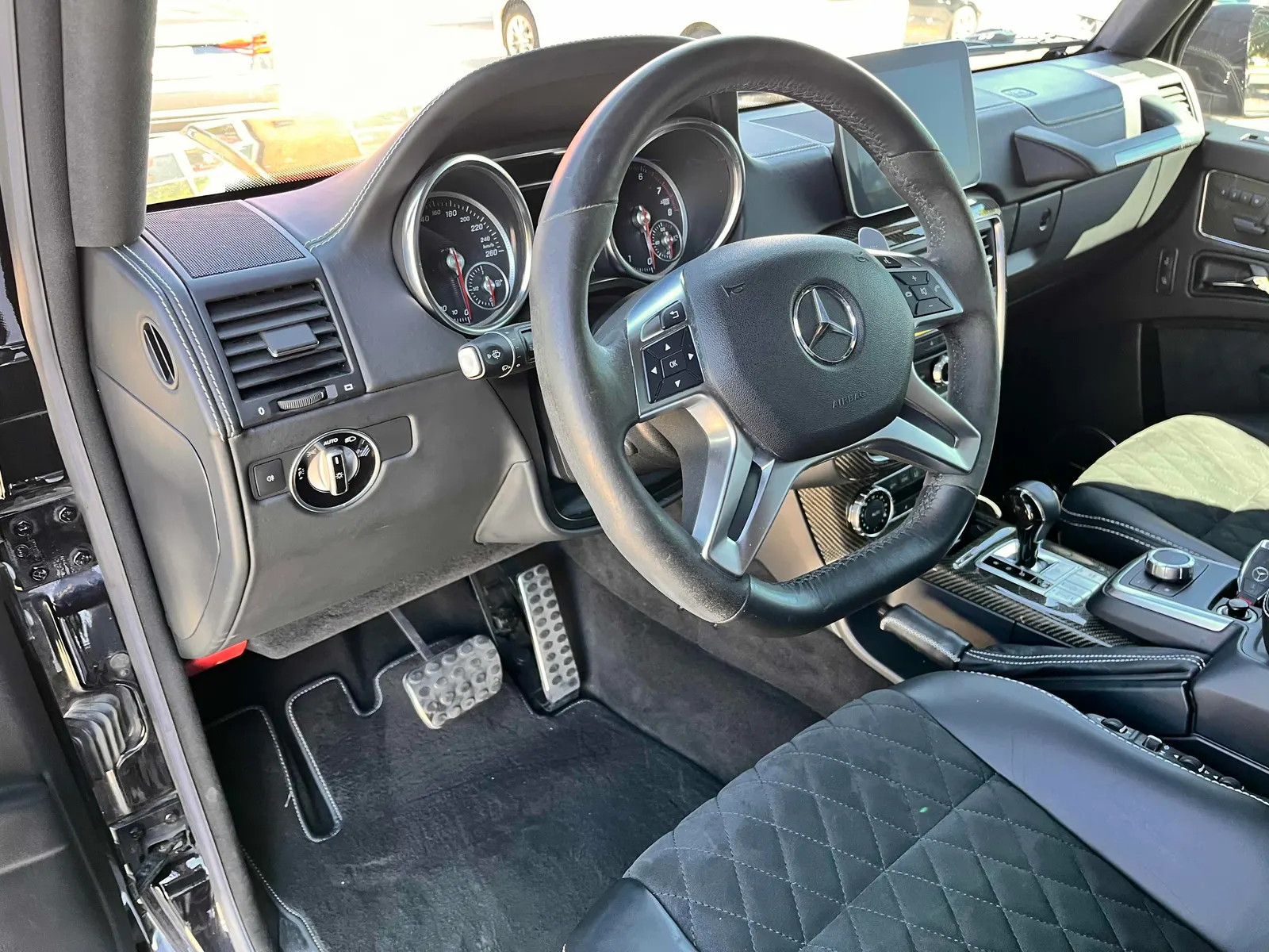 Interior driver side