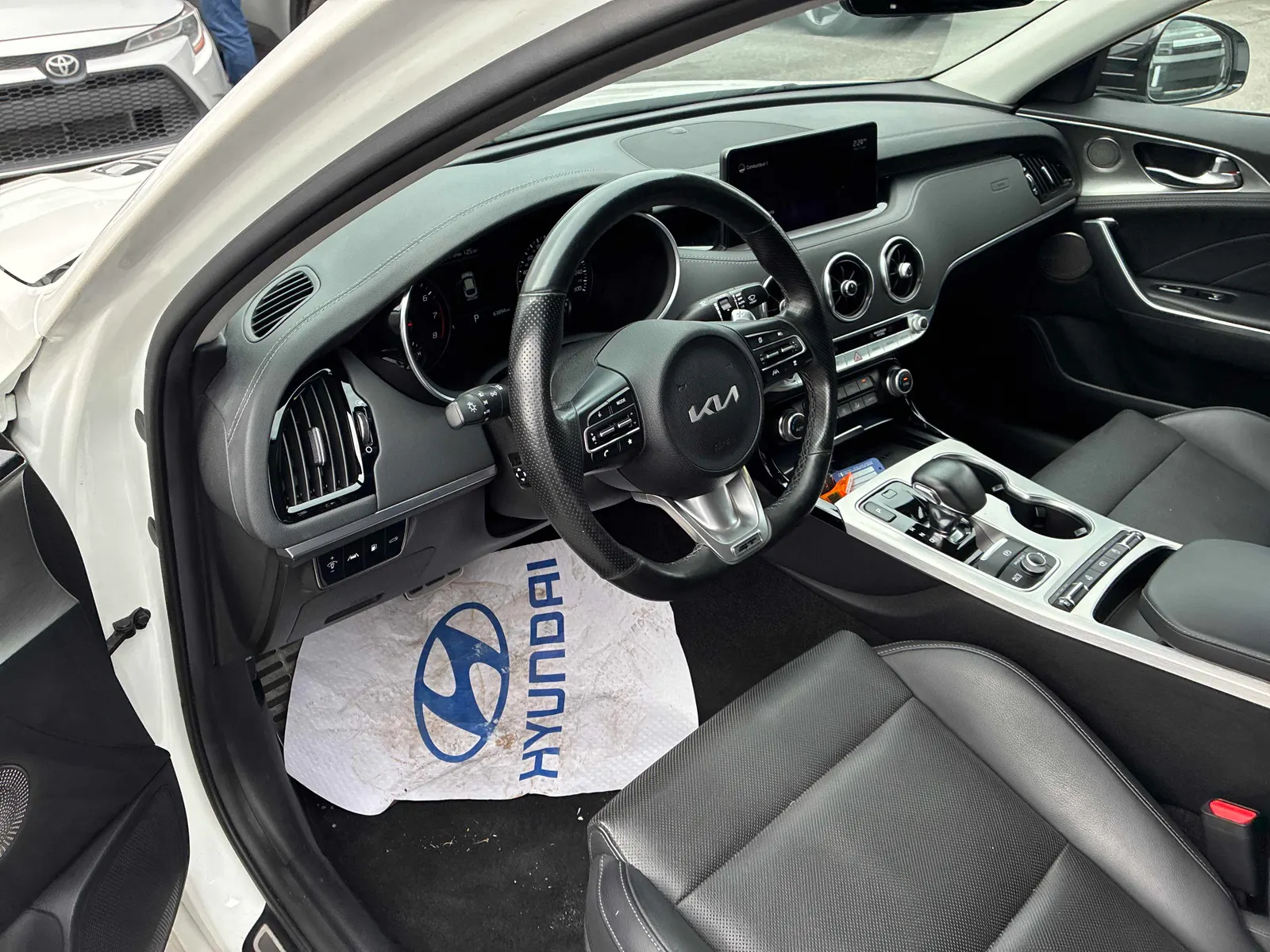 Interior driver side
