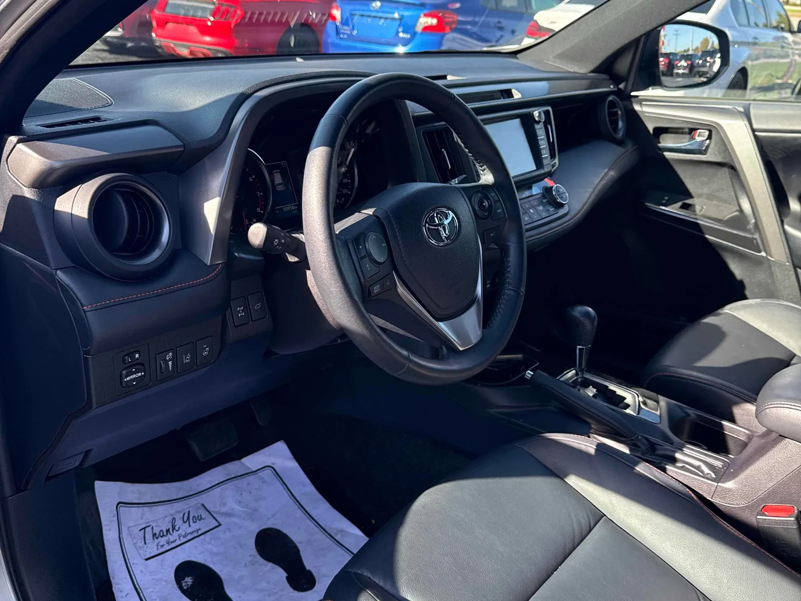 Interior driver side
