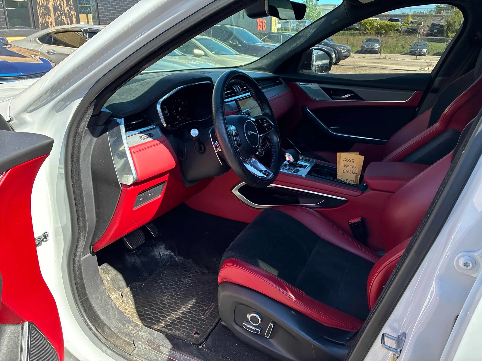 Interior driver side