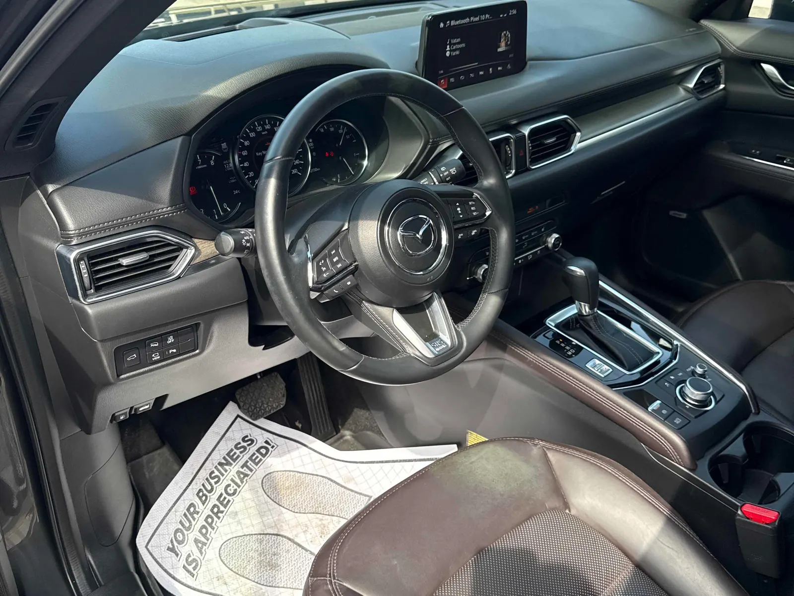 Interior driver side