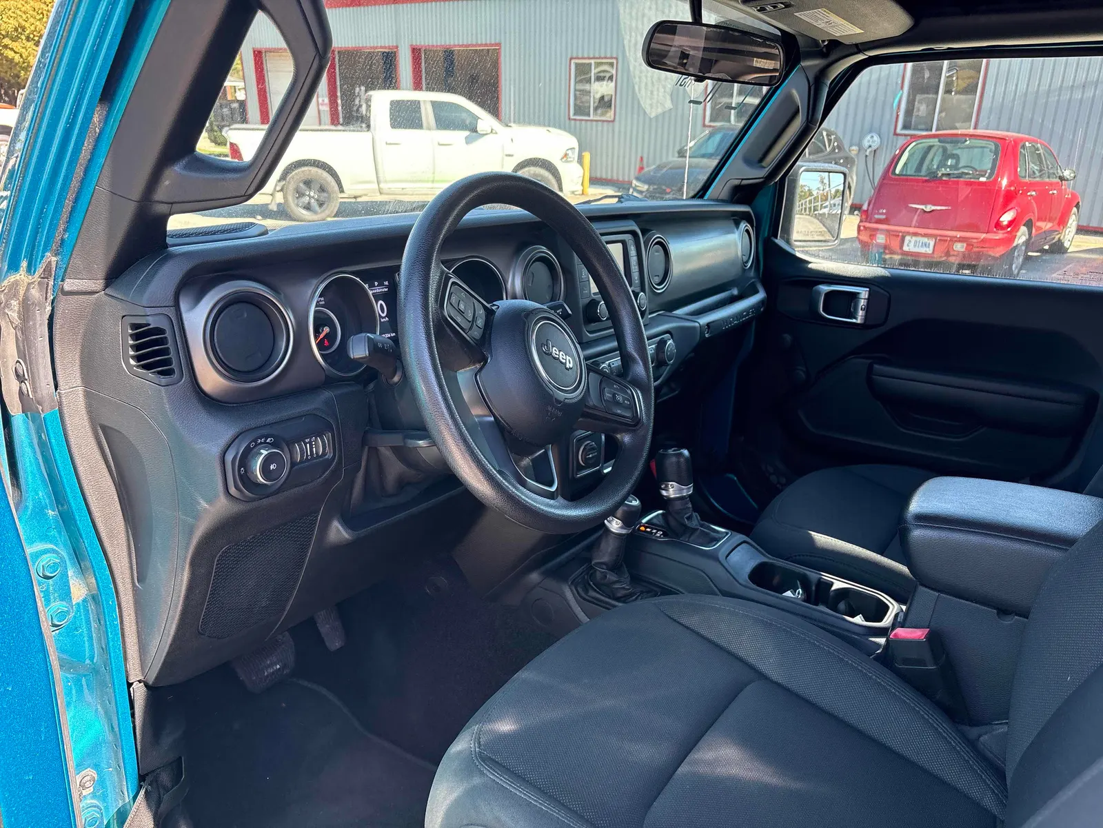 Interior driver side