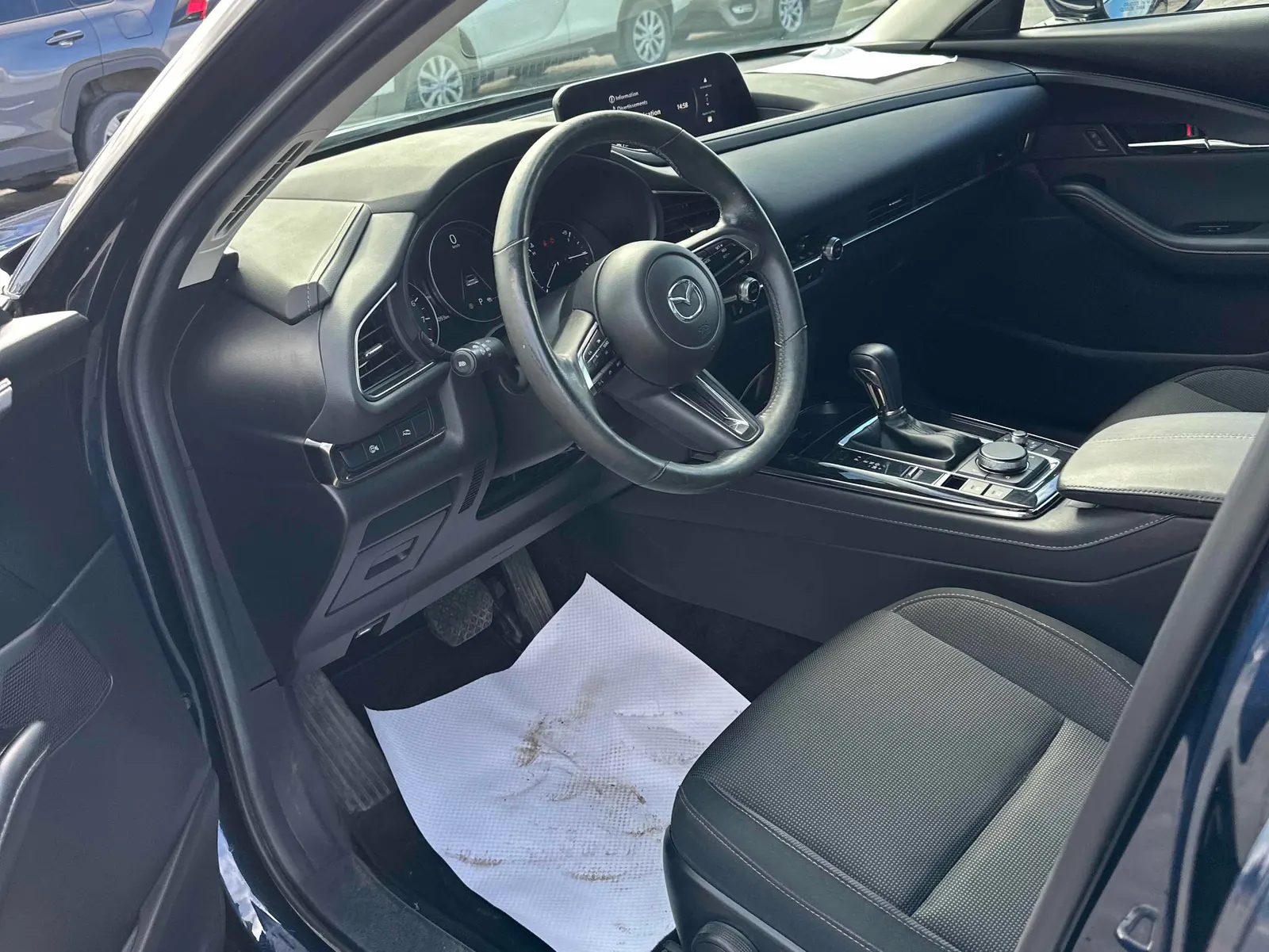 Interior driver side