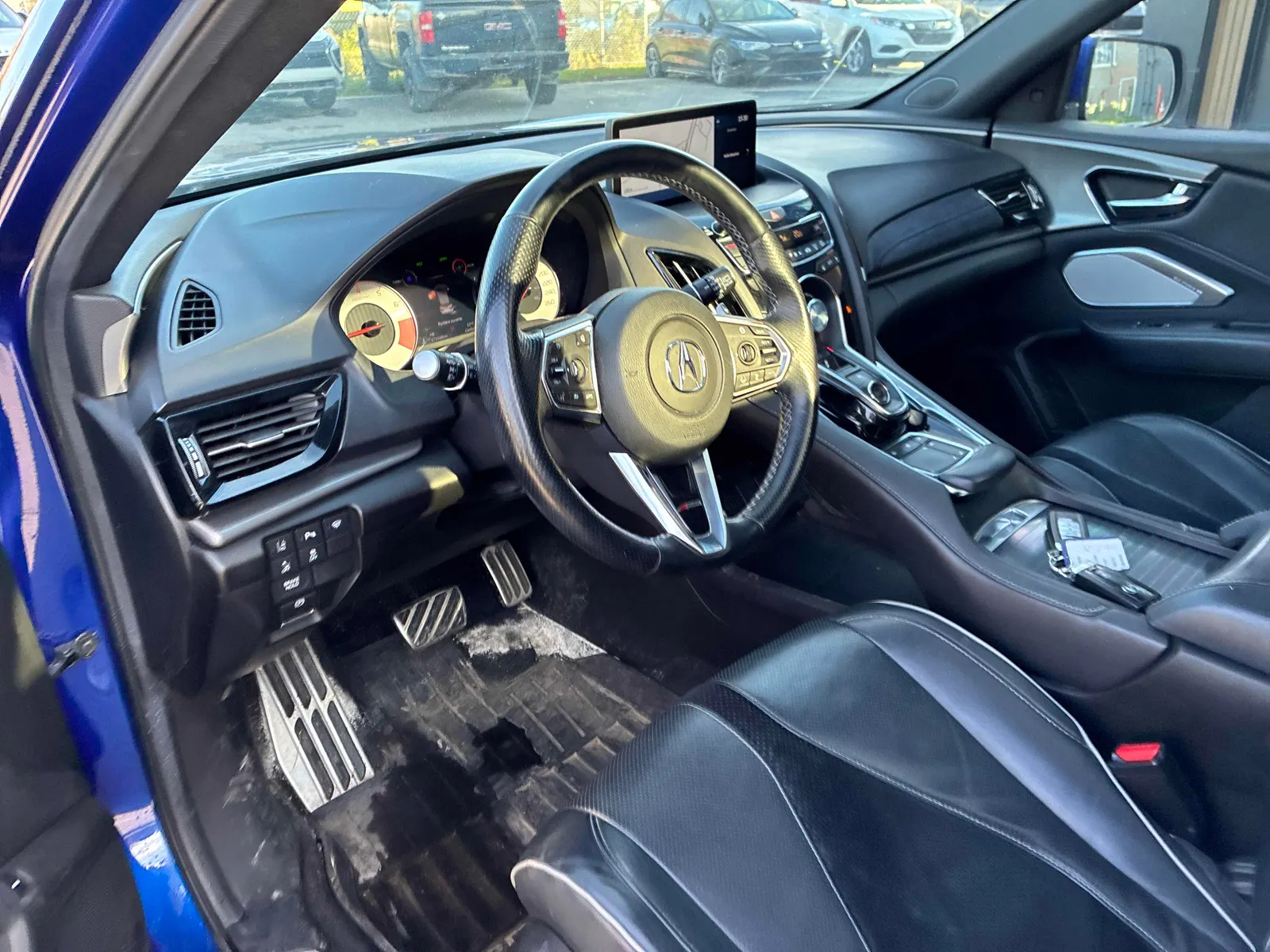 Interior driver side
