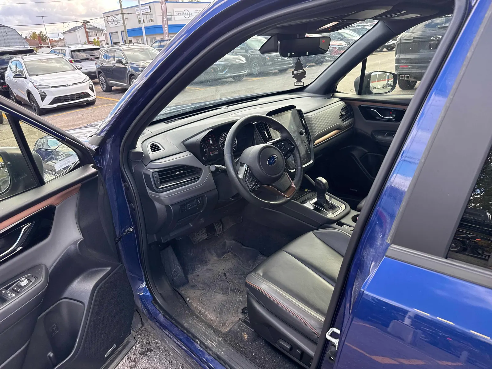 Interior driver side