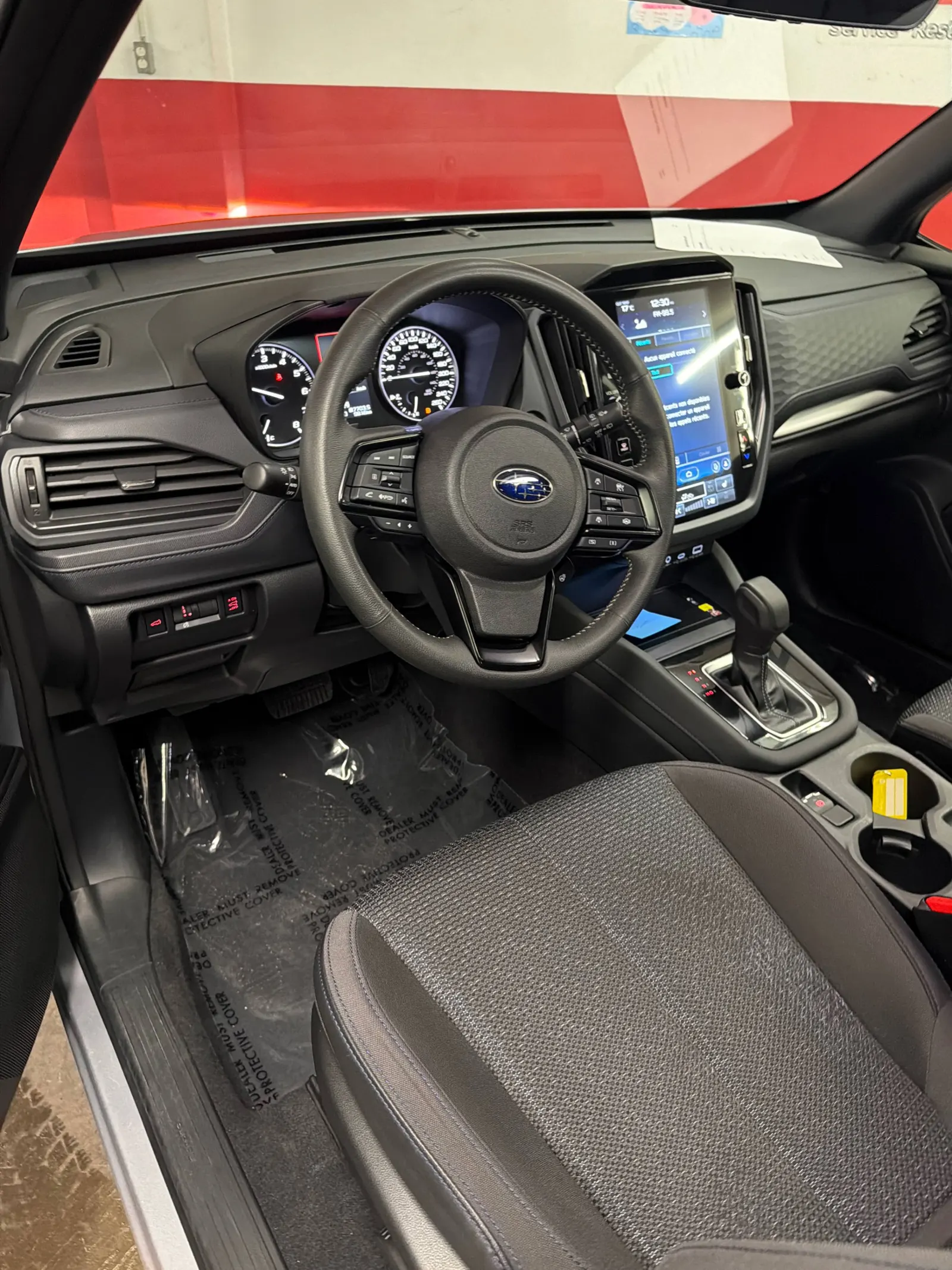 Interior driver side