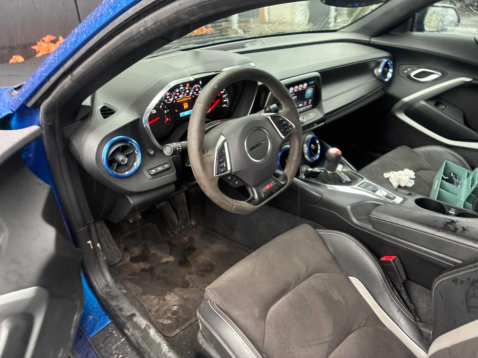 Interior driver side