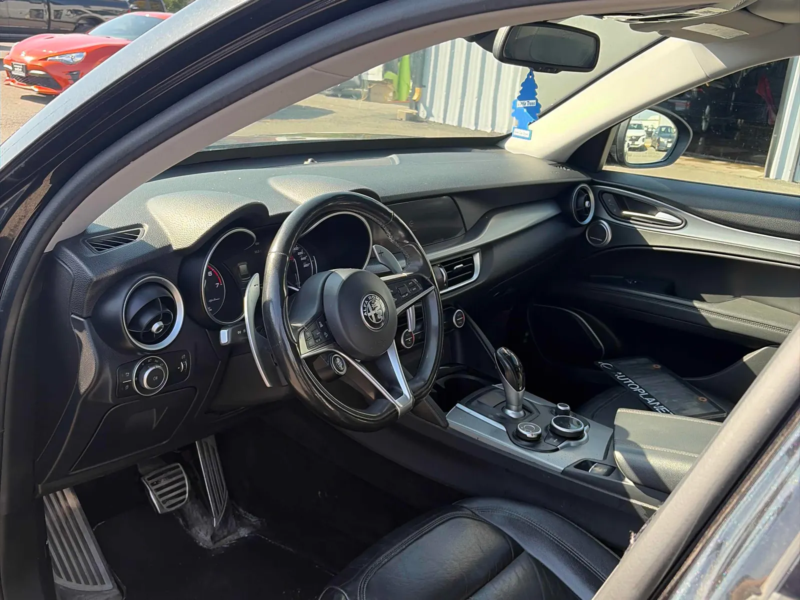 Interior driver side