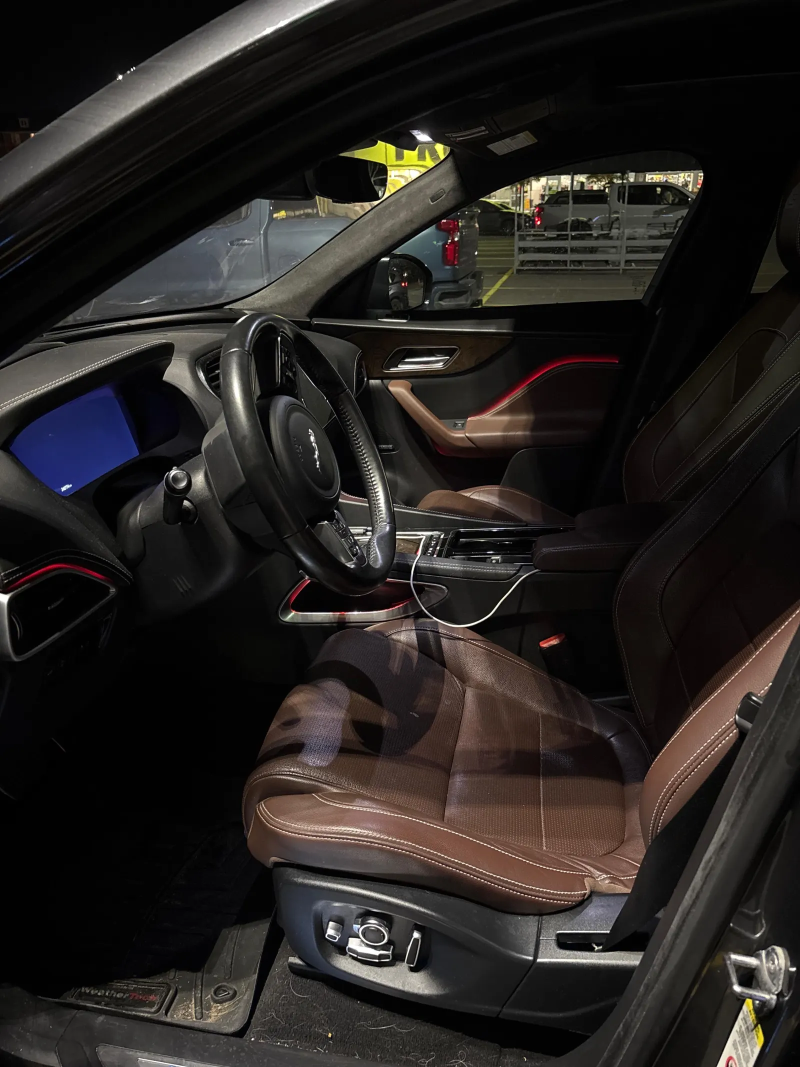 Interior driver side