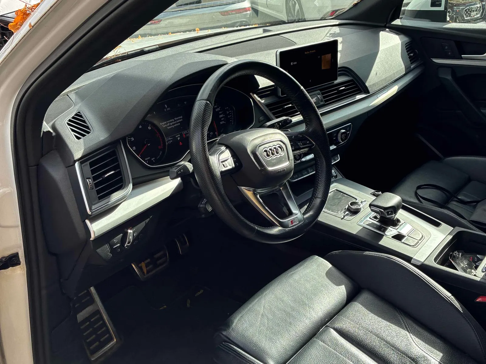 Interior driver side