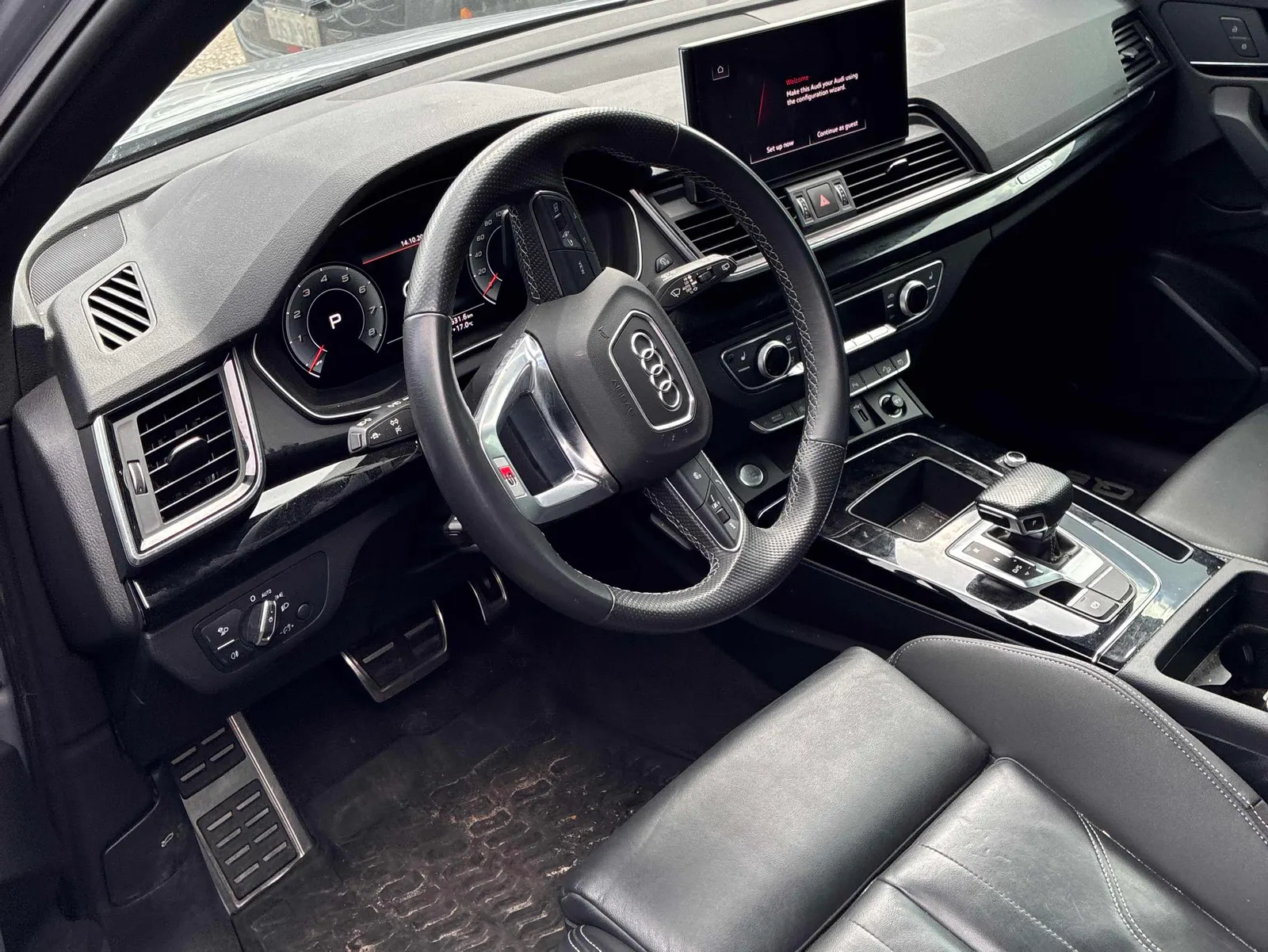 Interior driver side