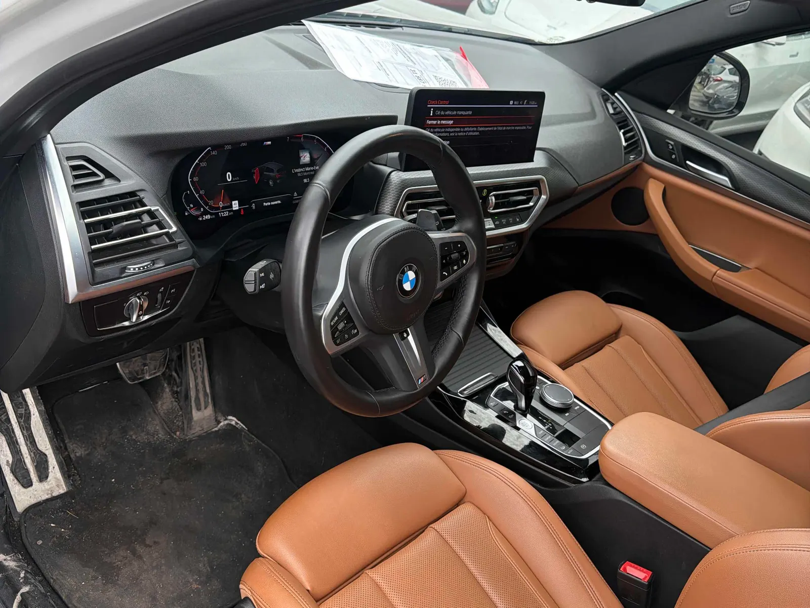 Interior driver side