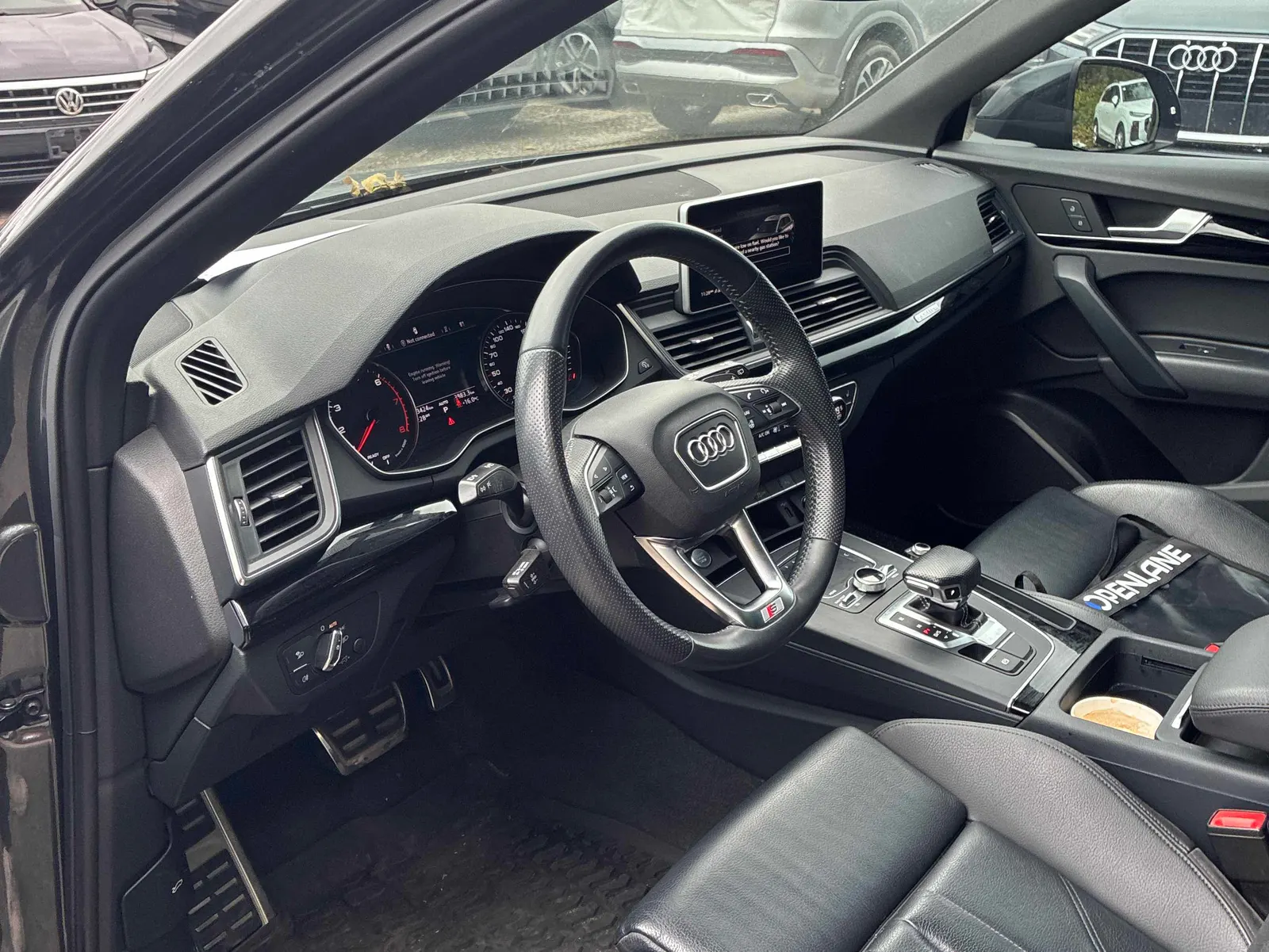 Interior driver side