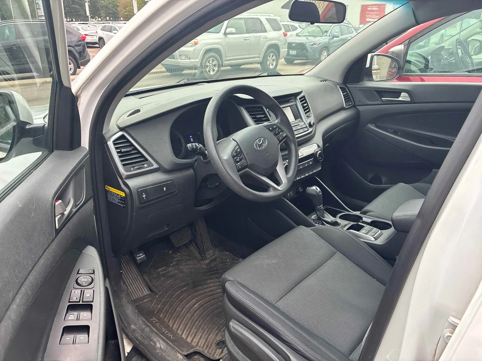 Interior driver side