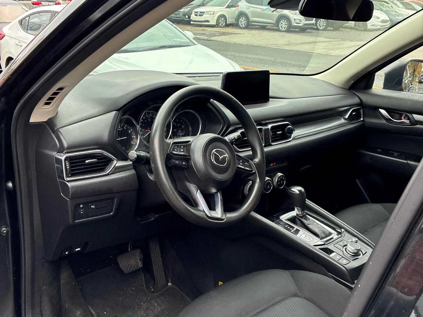 Interior driver side