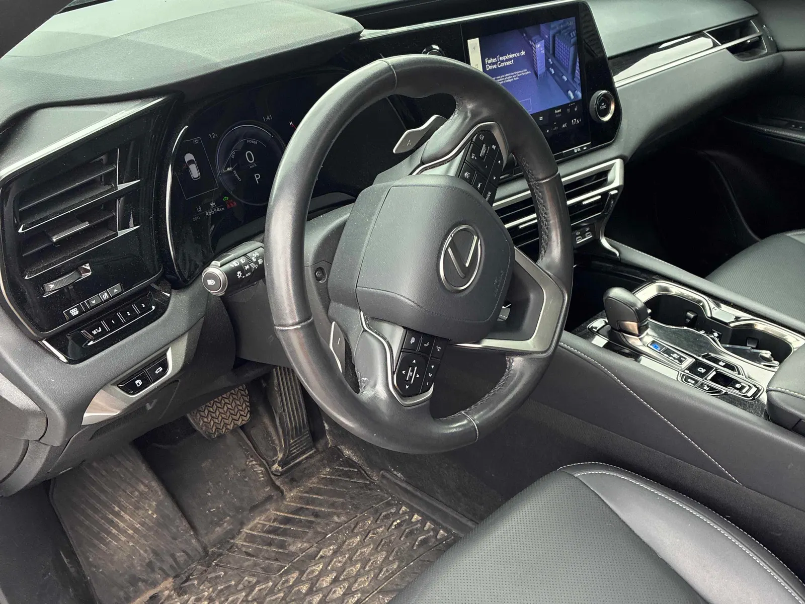 Interior driver side